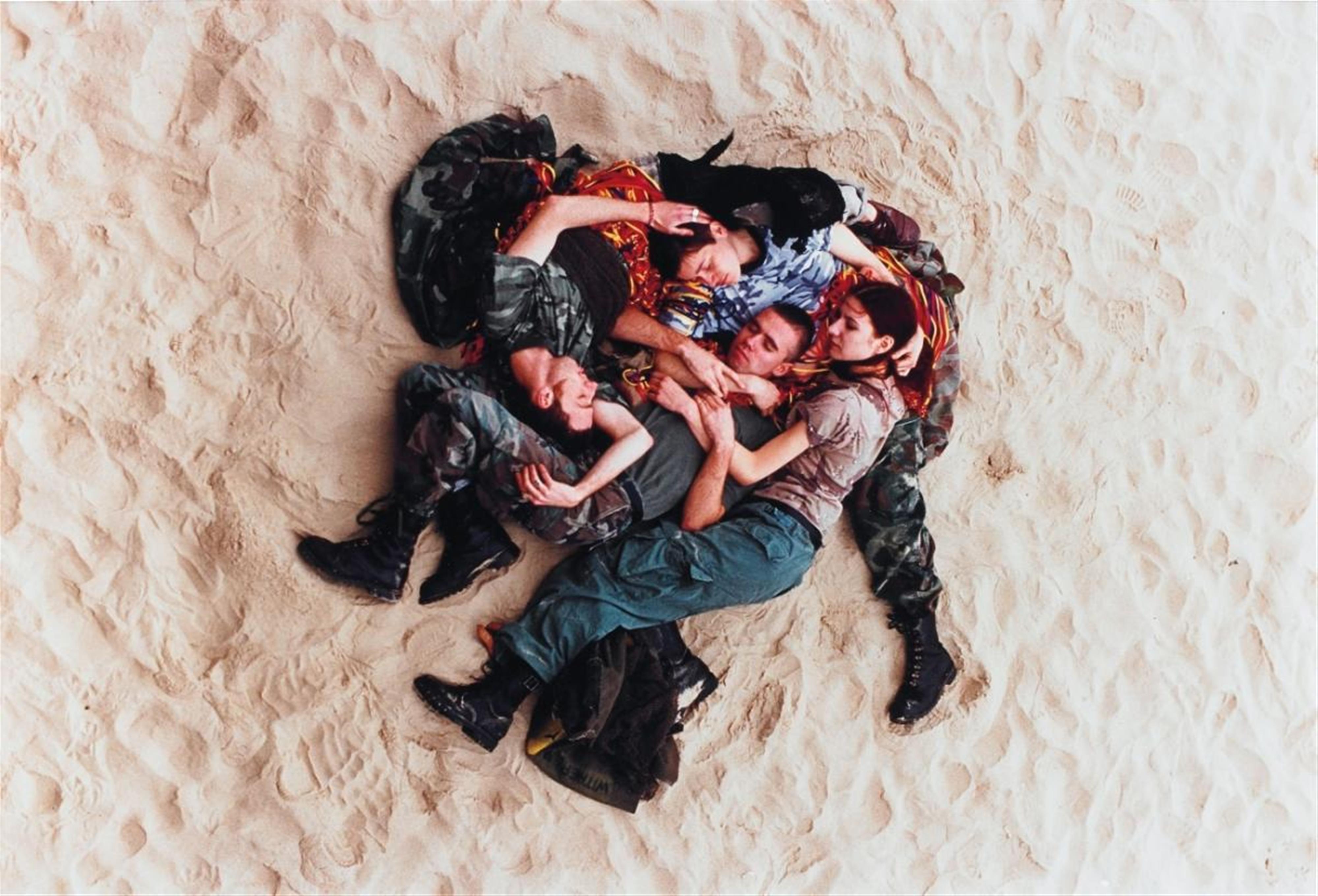 Wolfgang Tillmans - LUTZ, ALEX, SUZANNE & CHRISTOPH ON BEACH, COLOR - image-1