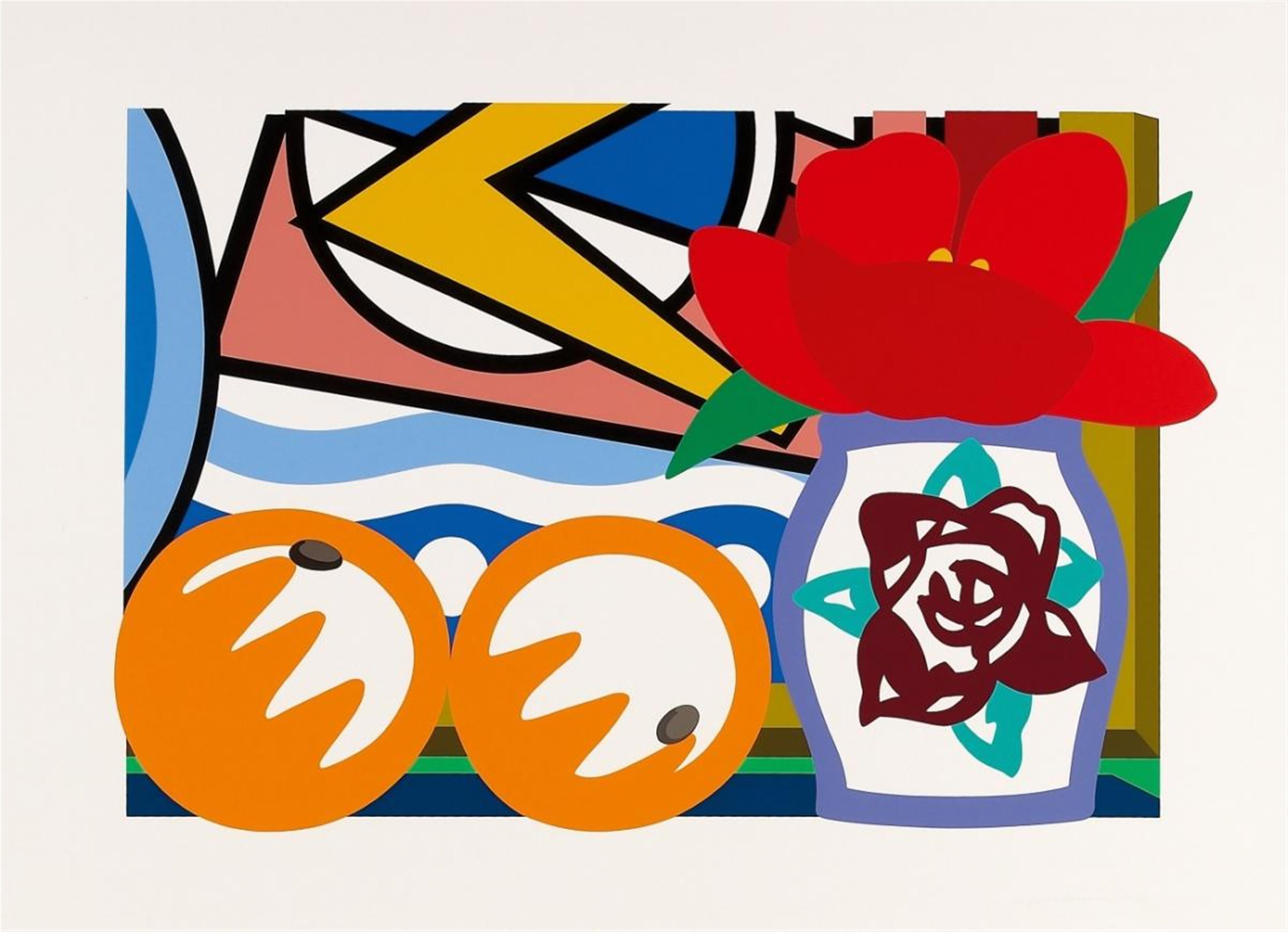 Tom Wesselmann - Still-Life with Lichtenstein and two Oranges - image-1