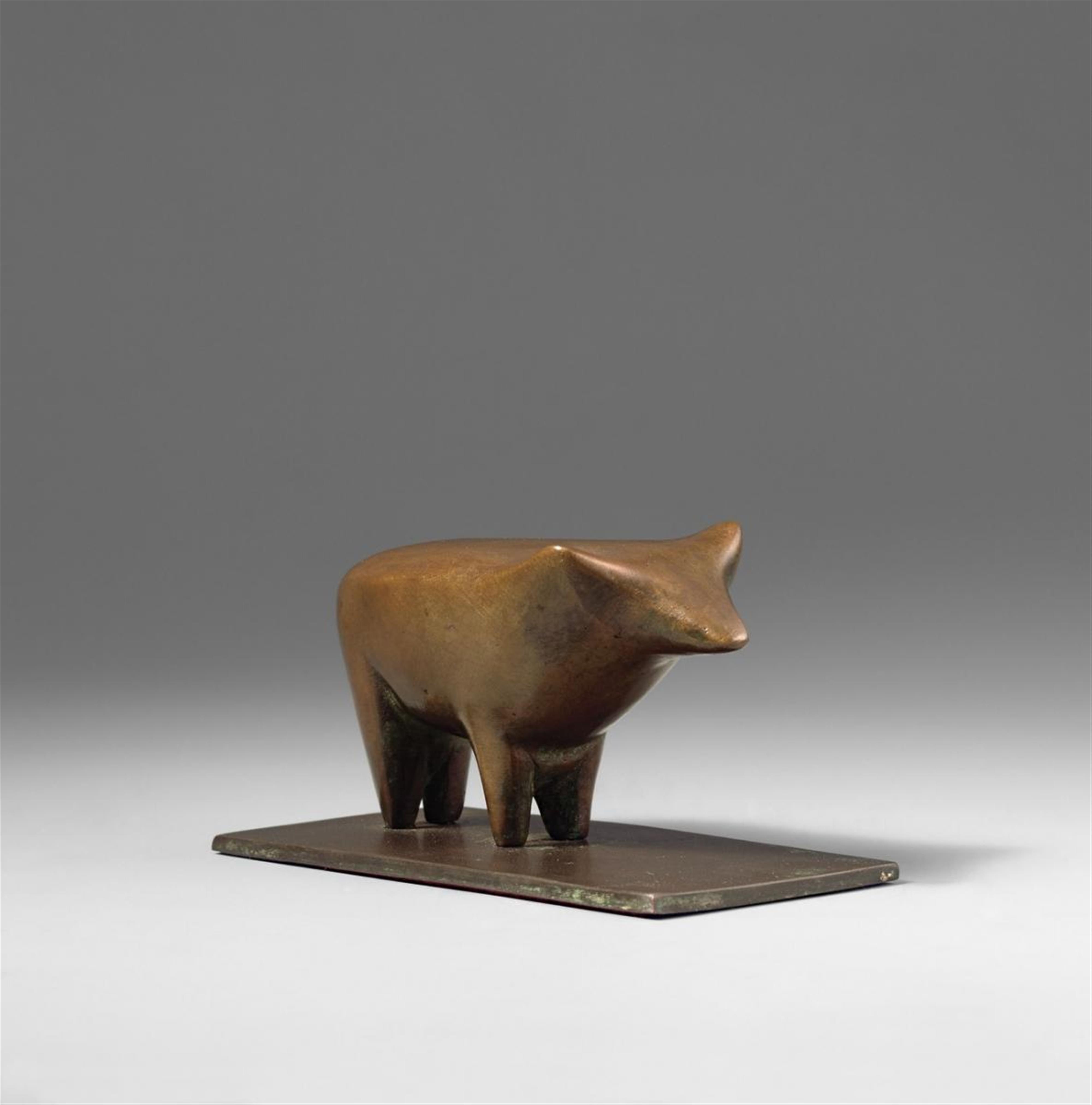 Ewald Mataré - Stehende Kuh, "Maulwurfskuh" (Standing cow,"mole cow") - image-1