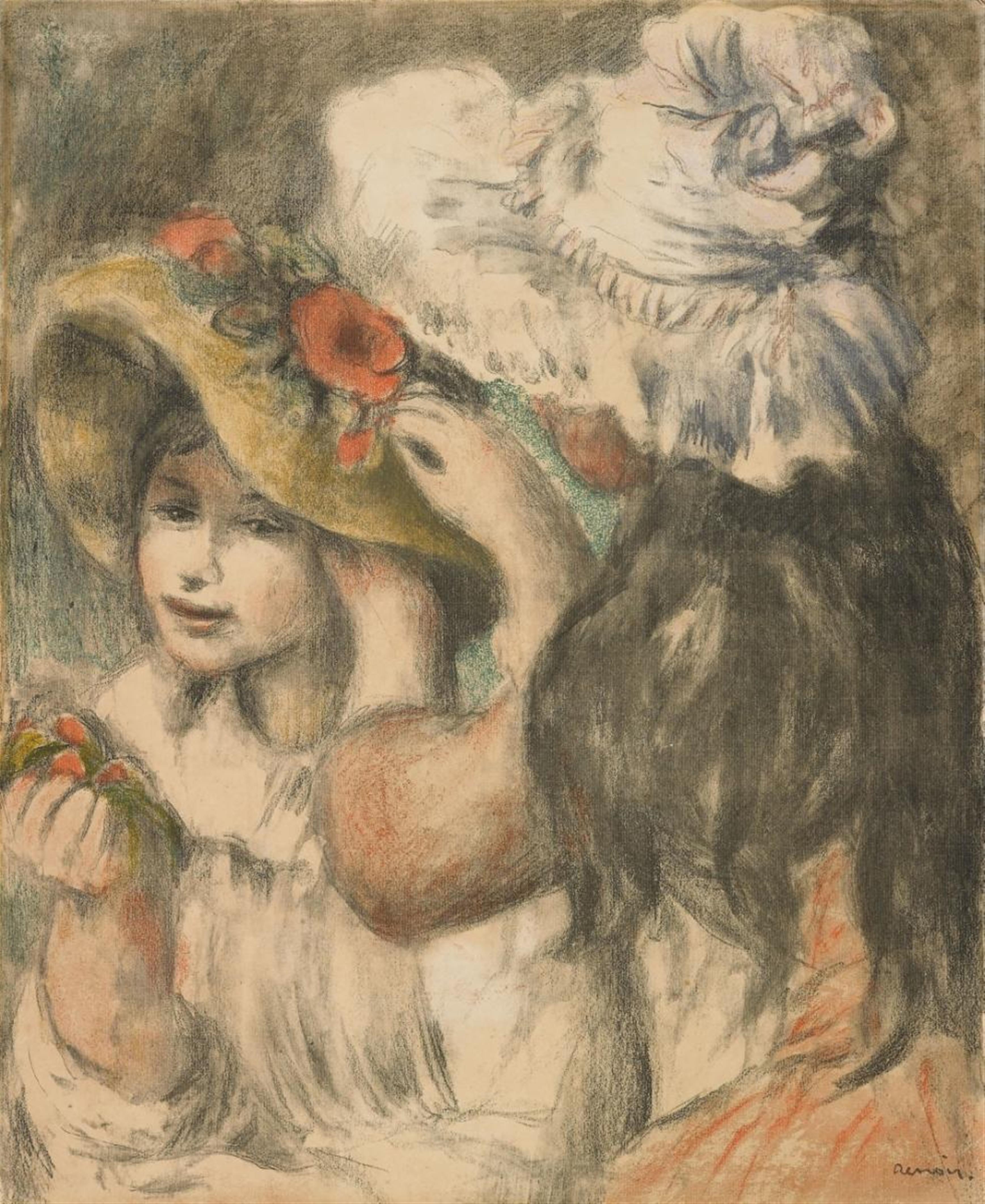 Pierre-Auguste Renoir - Le chapeau épinglé, 2e planche - image-1