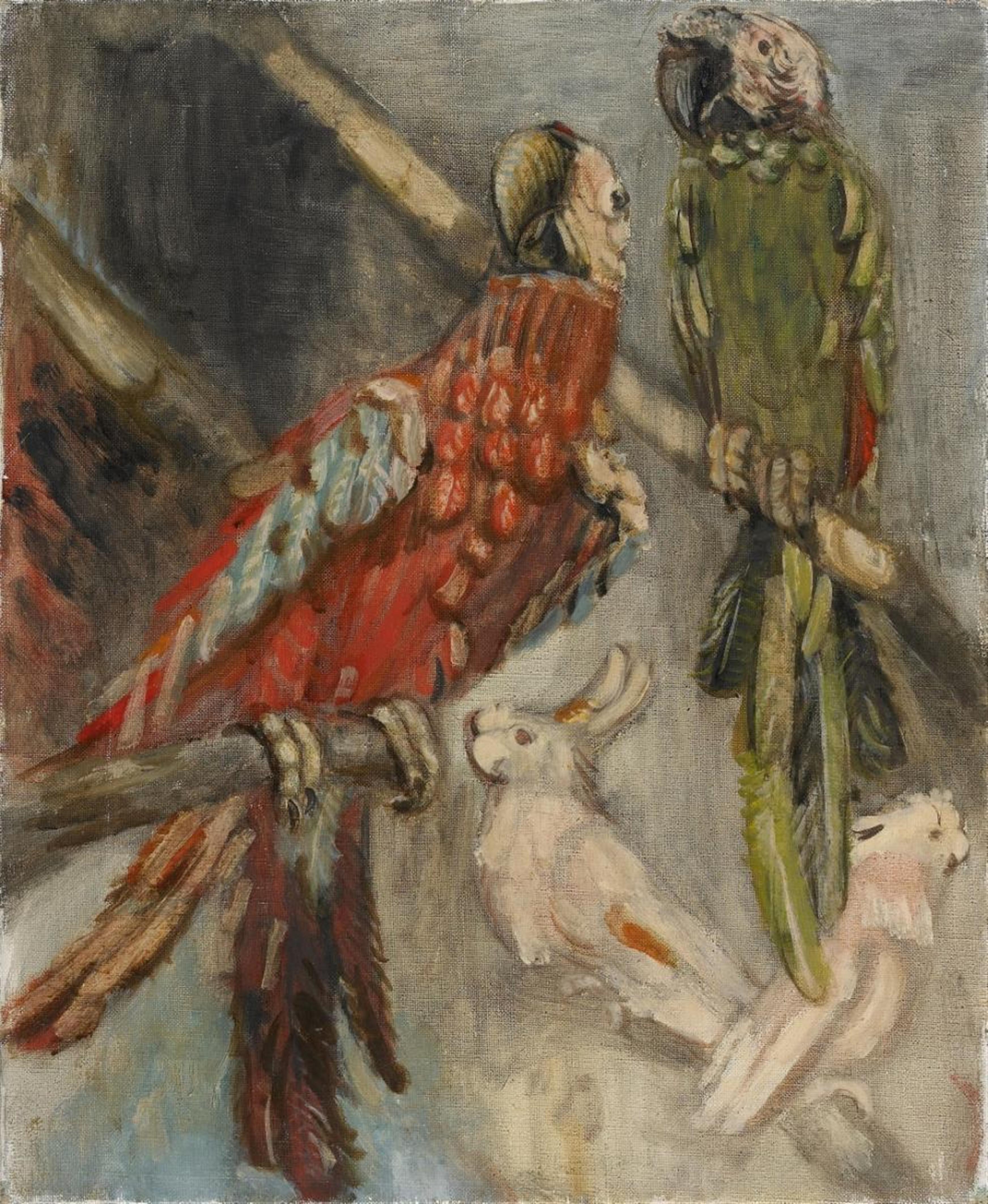 Charles Crodel - Papageien (Kakadus) - image-1