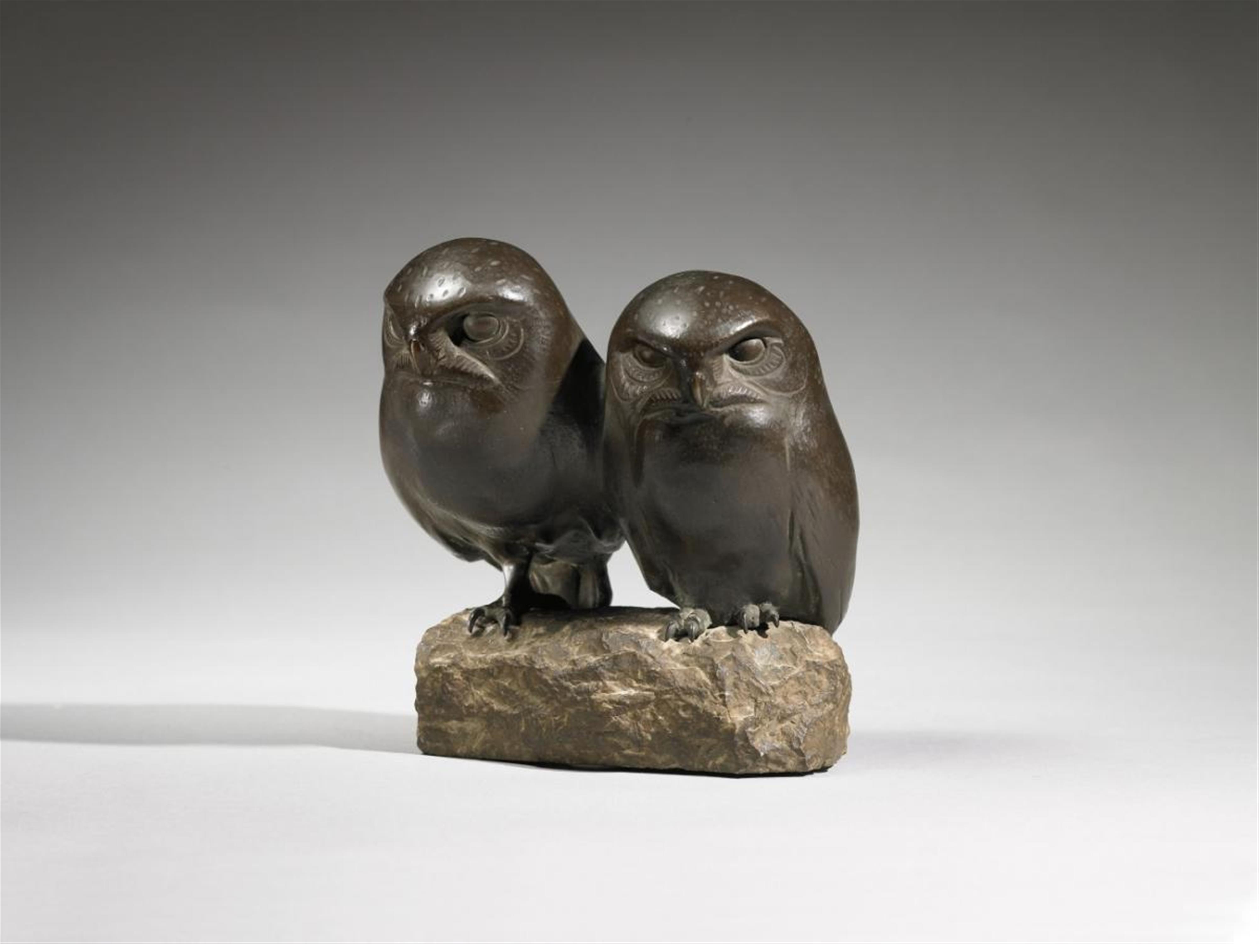 August Gaul - Käuze (Two Small Owls) - image-1