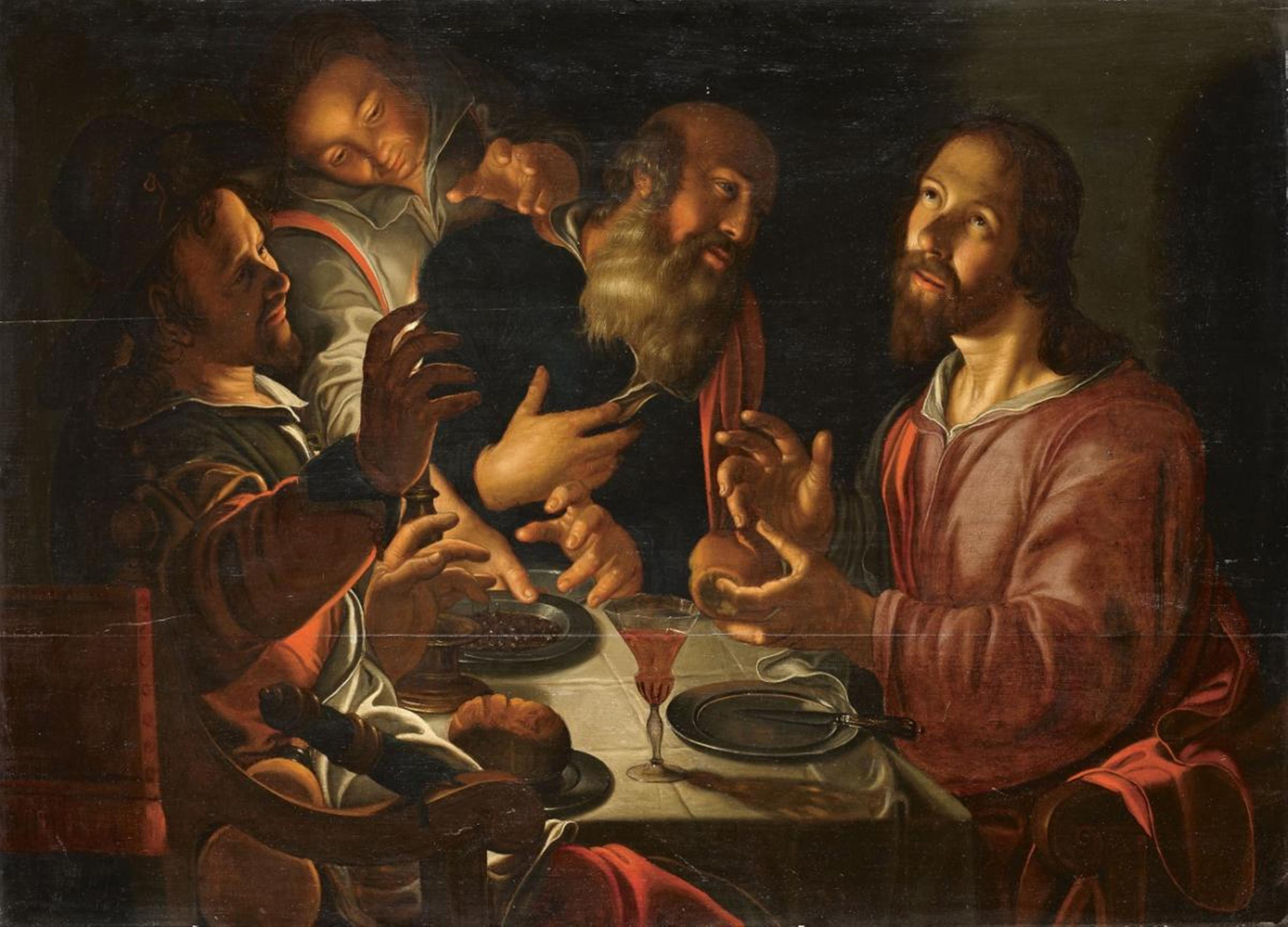 Peter Wtewael, copy after - THE SUPPER AT EMMAUS - image-1