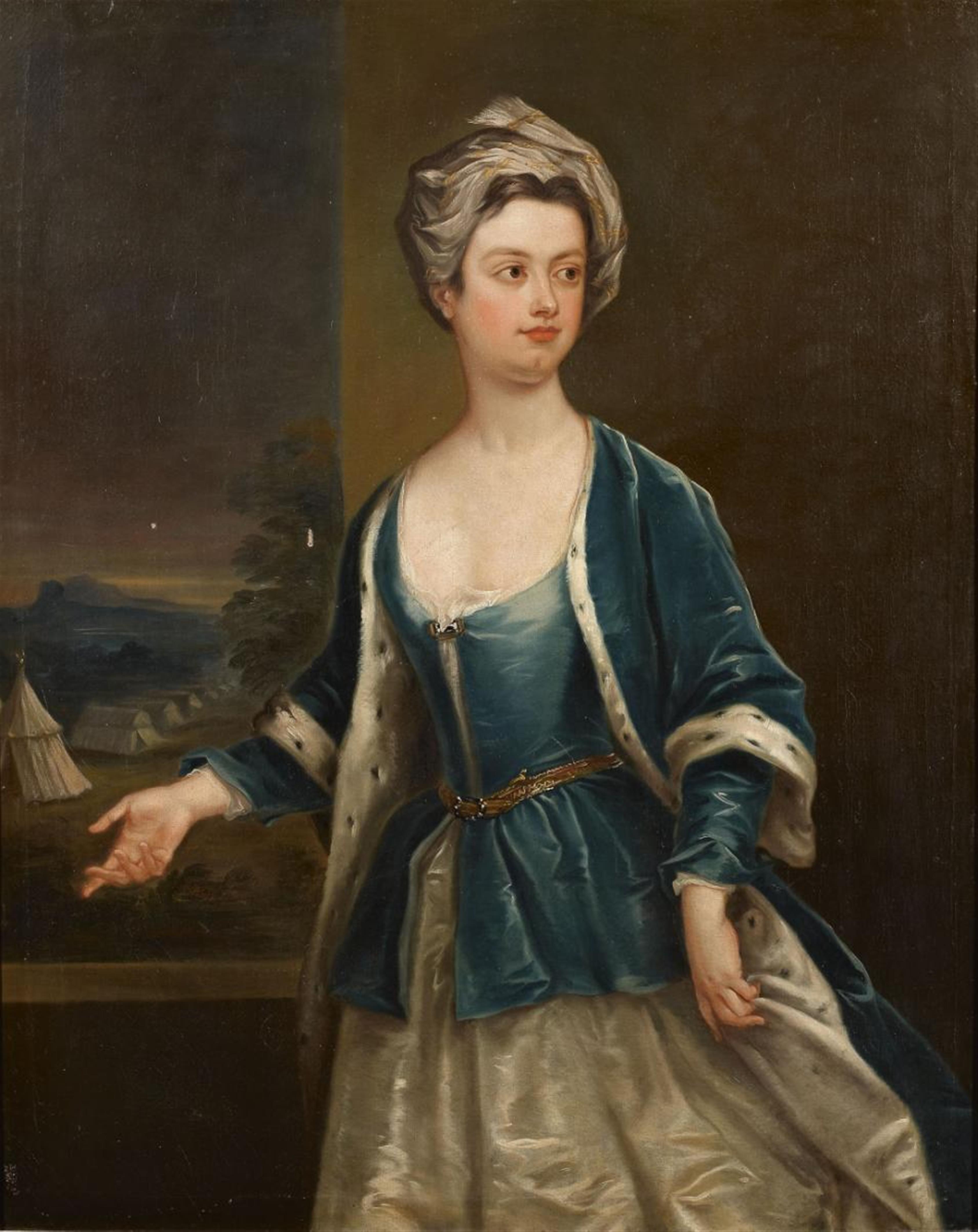 SIR GODFREY KNELLER, attributed to - PORTRAIT OF DOROTHY WALPOLE - image-1