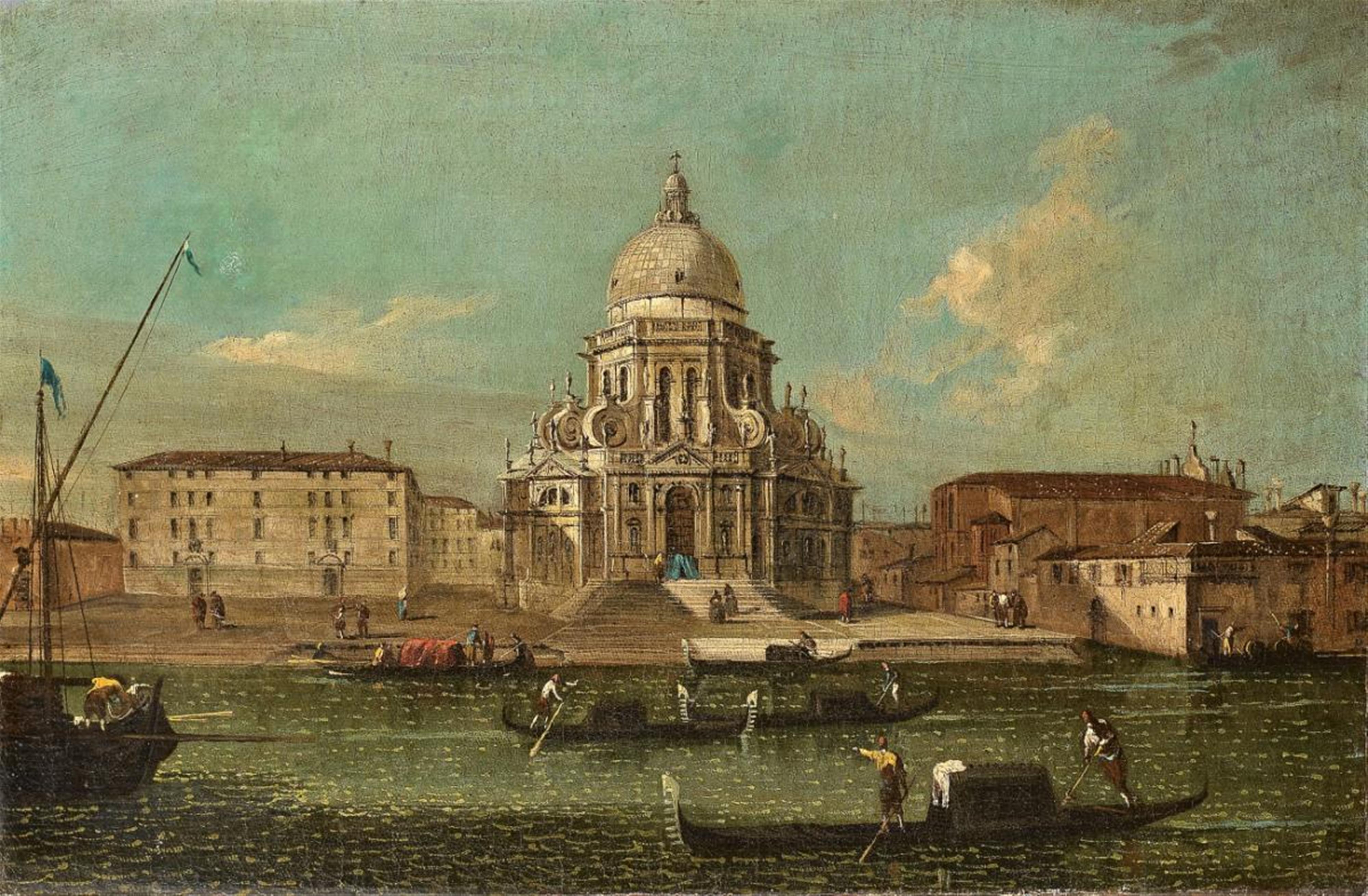 Antonio Canal, called Canaletto, in the manner of - THE GRAND CANAL WITH SANTA MARIA DELLA SALUTE - image-1