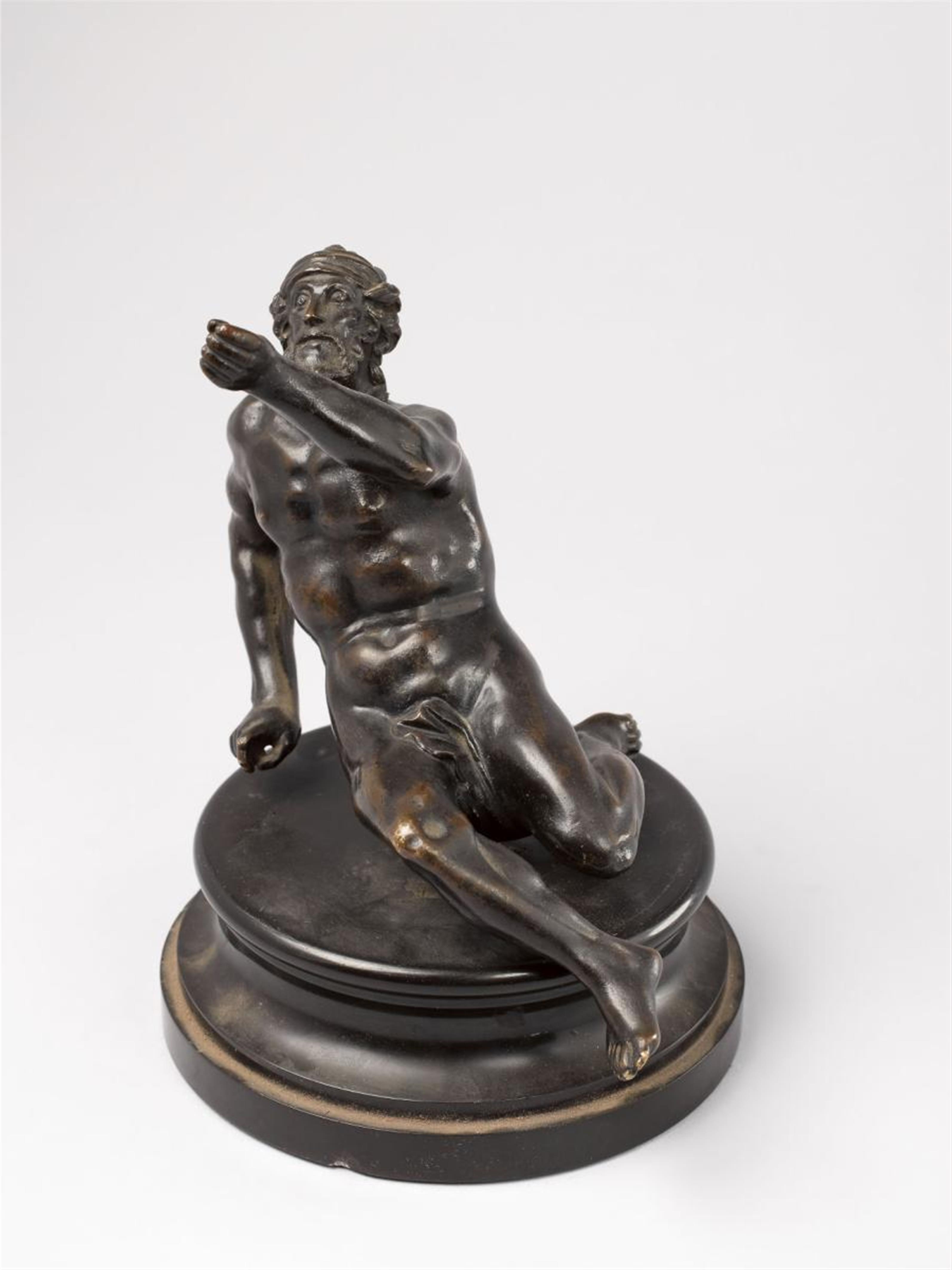 Jacopo Sansovino (Jacopo d´Antonio Tatti), attributed to - A bronze figure of A SITTING MAN - image-1