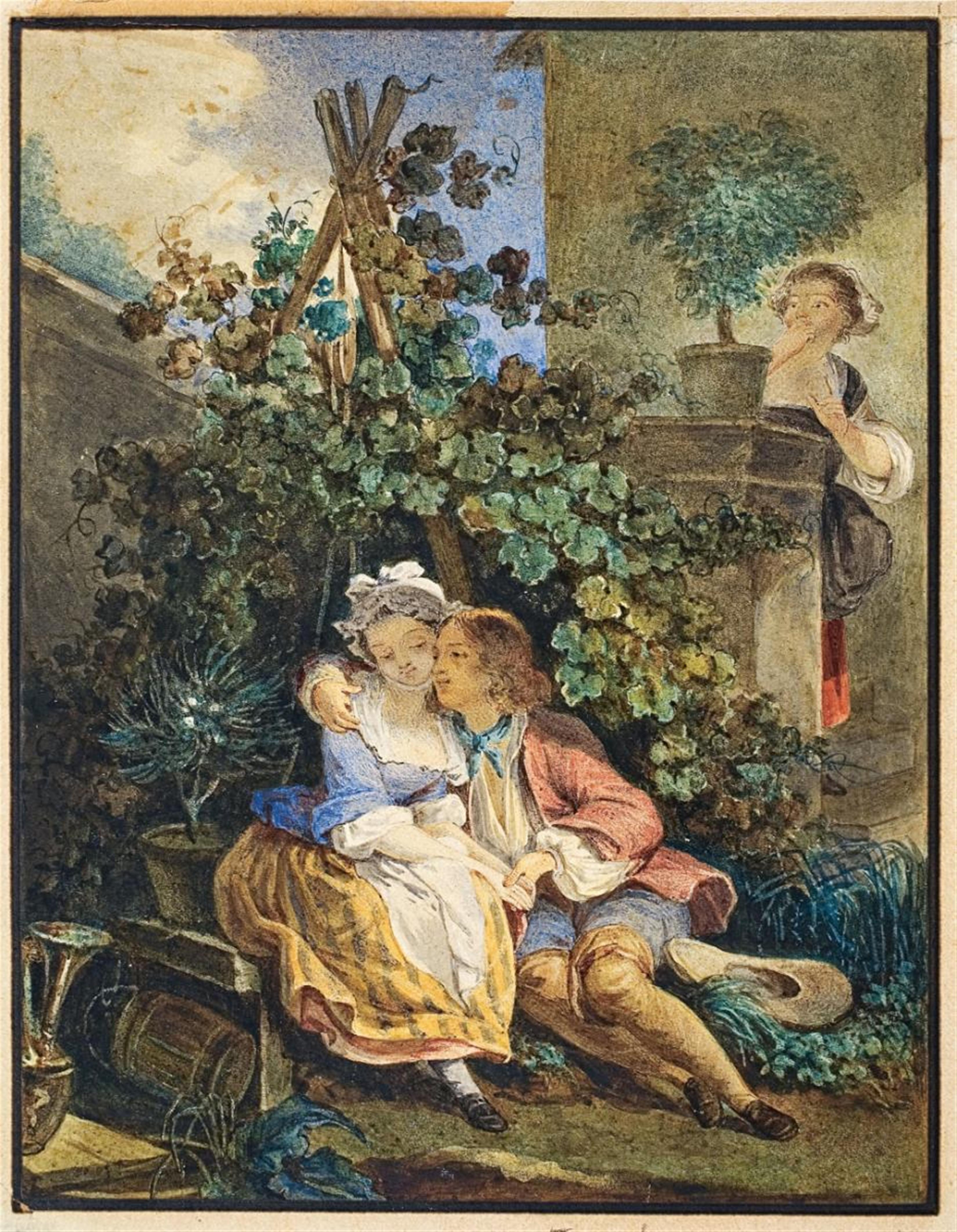Französischer Meister des 18. Jahrhunderts - SCHÄFERSZENE - image-1