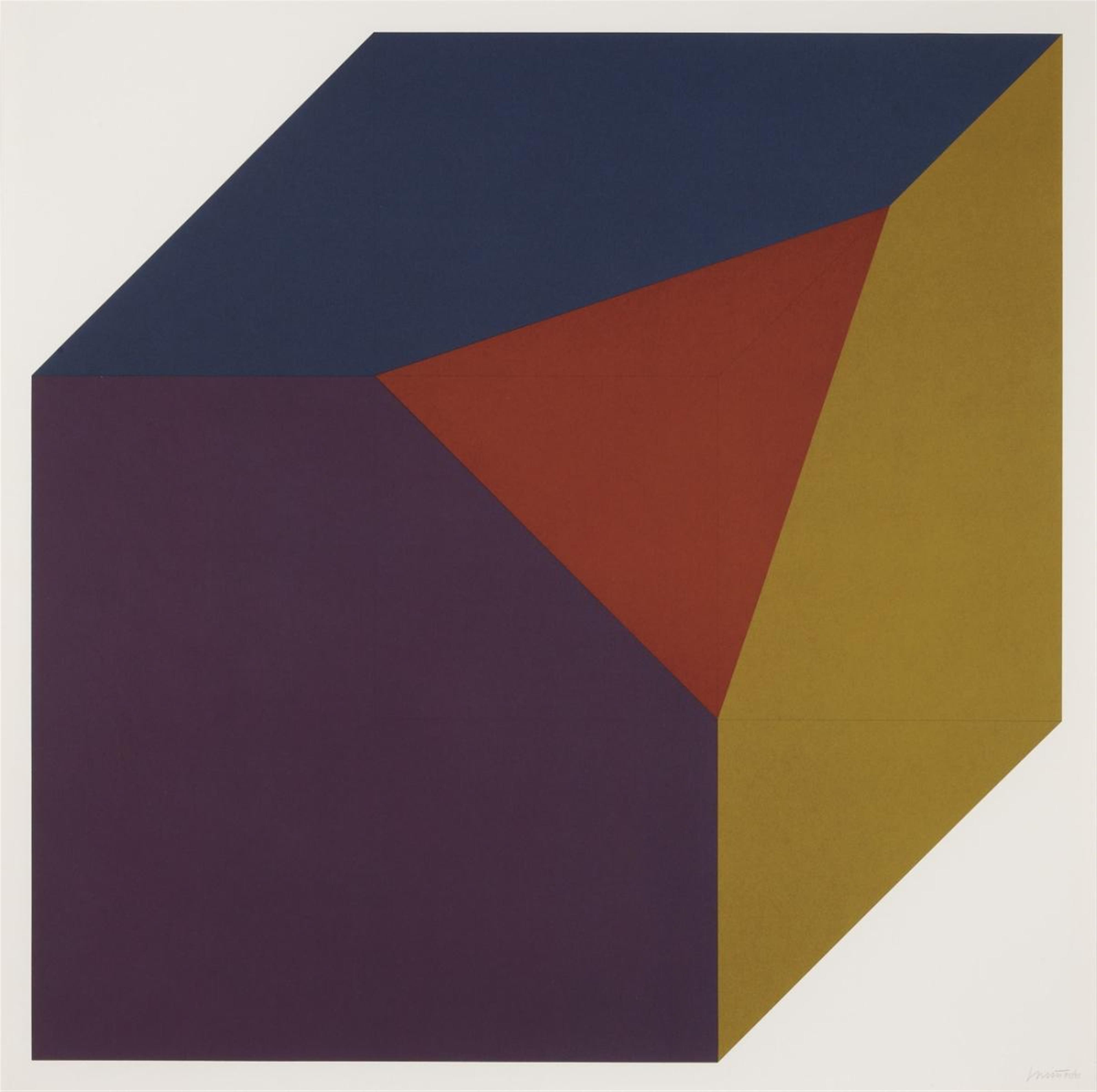 Sol LeWitt - Ohne Titel (Forms derived from a cube) - image-2