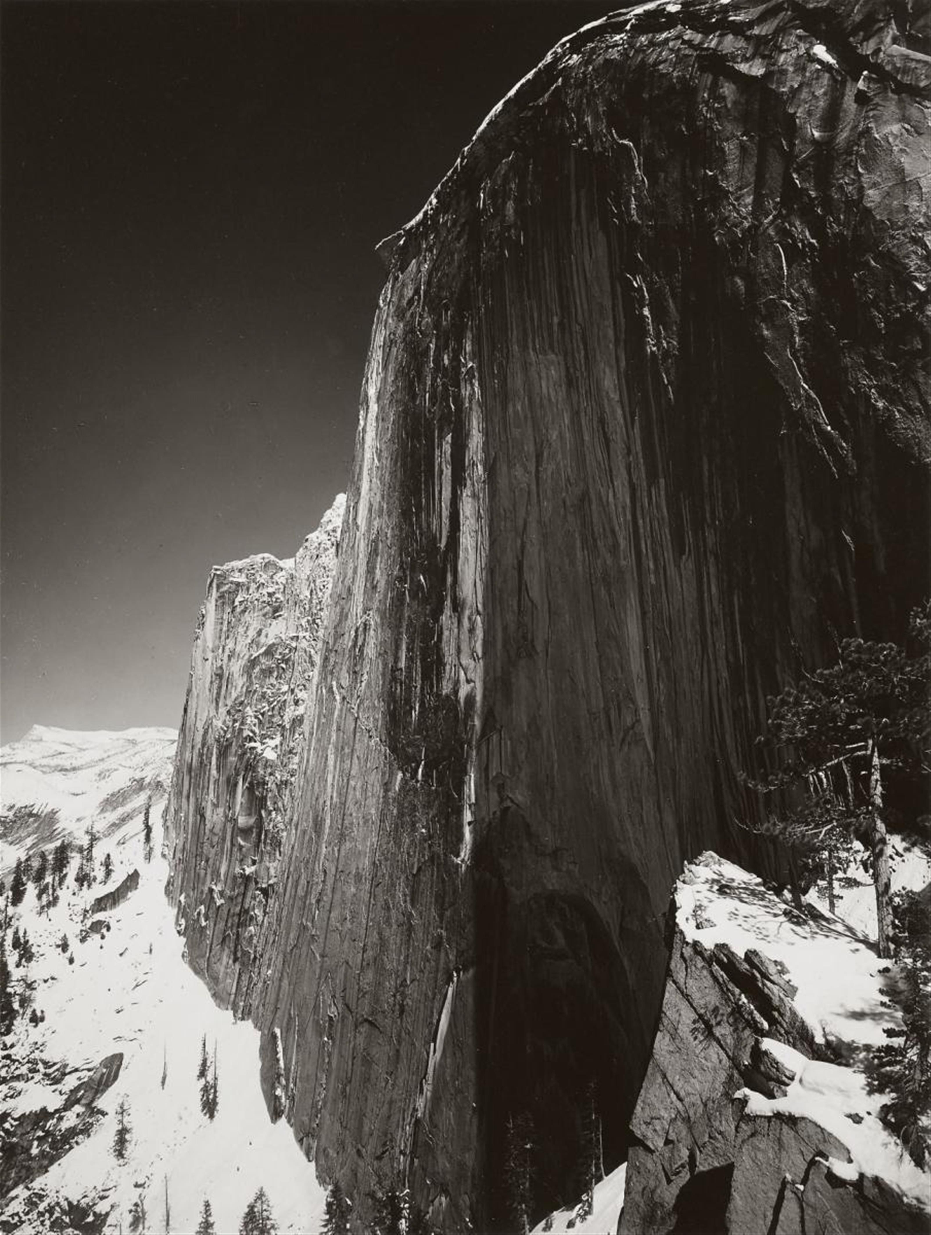 Ansel Adams - MONOLITH, THE FACE OF HALF DOME, YOSEMITE NATIONAL PARK, CALIFORNIA - image-2