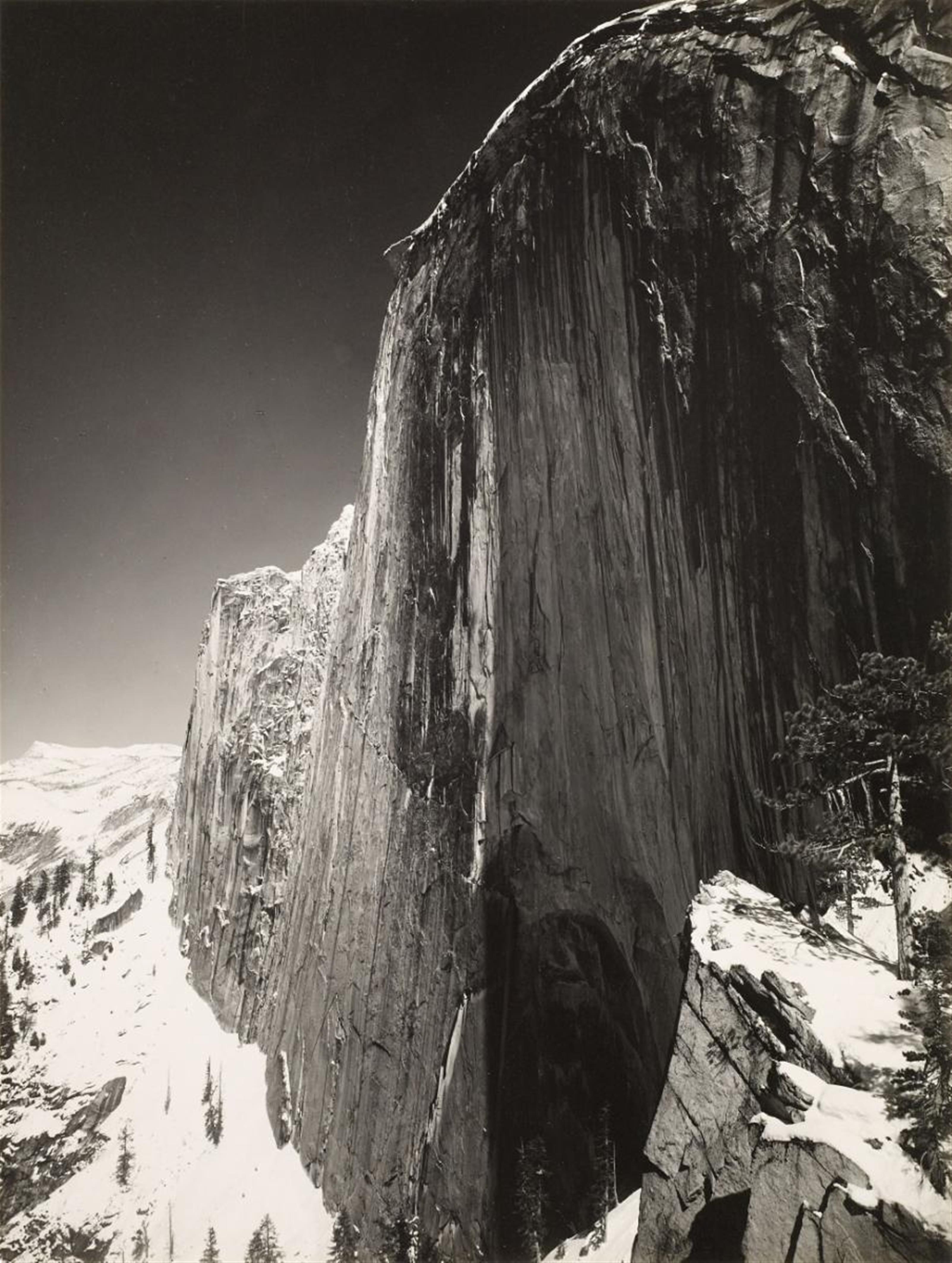 Ansel Adams - MONOLITH, THE FACE OF HALF DOME, YOSEMITE NATIONAL PARK, CALIFORNIA - image-1