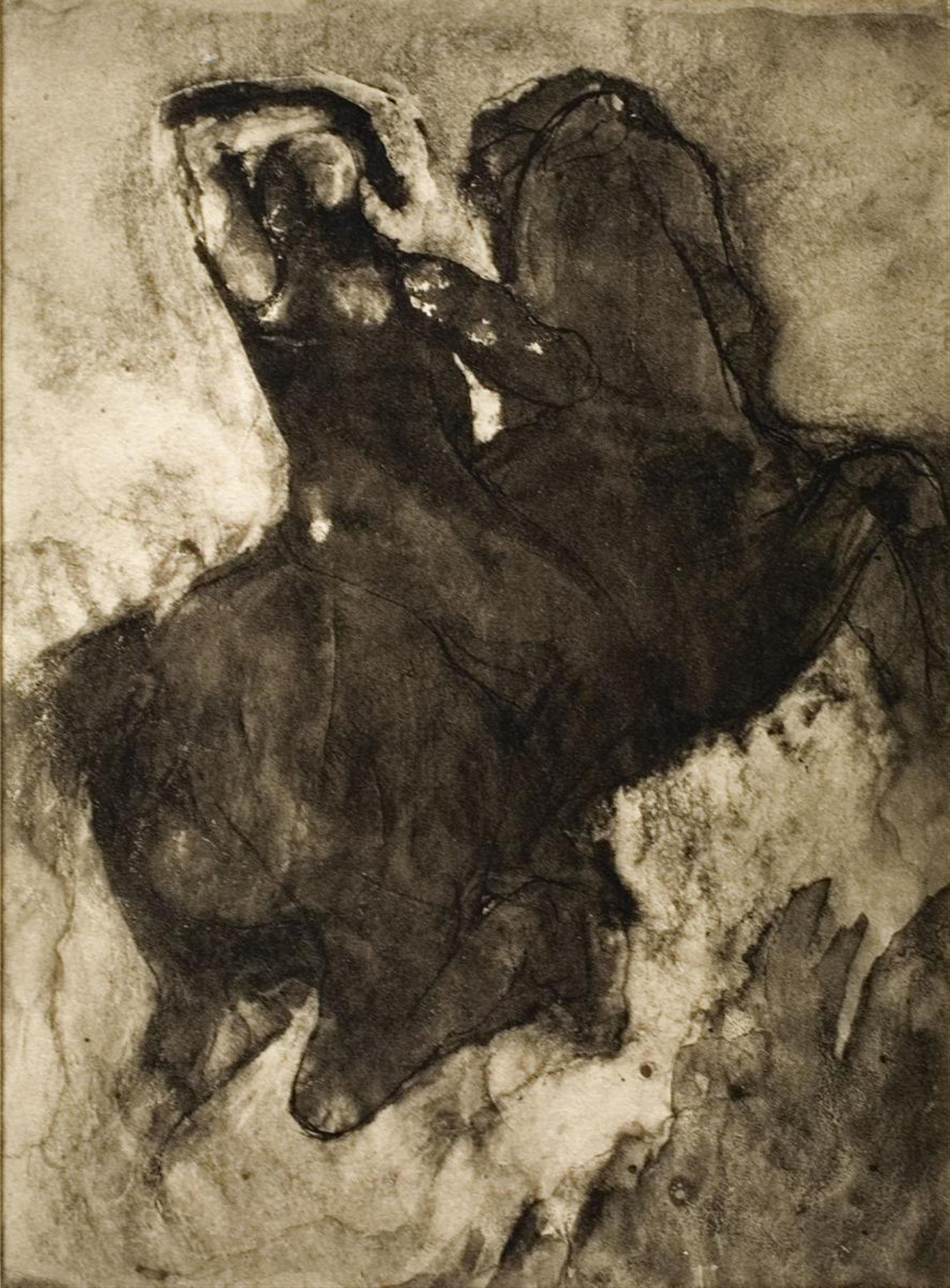 Auguste Rodin - PHOTOGRAVURE OF DRAWING. PHOTOGRAVURE OF DRAWING. CAMBODIAN DANCER. DRAWING (SUN SERIES). DRAWING (SUN SERIES). DRAWING. - image-1