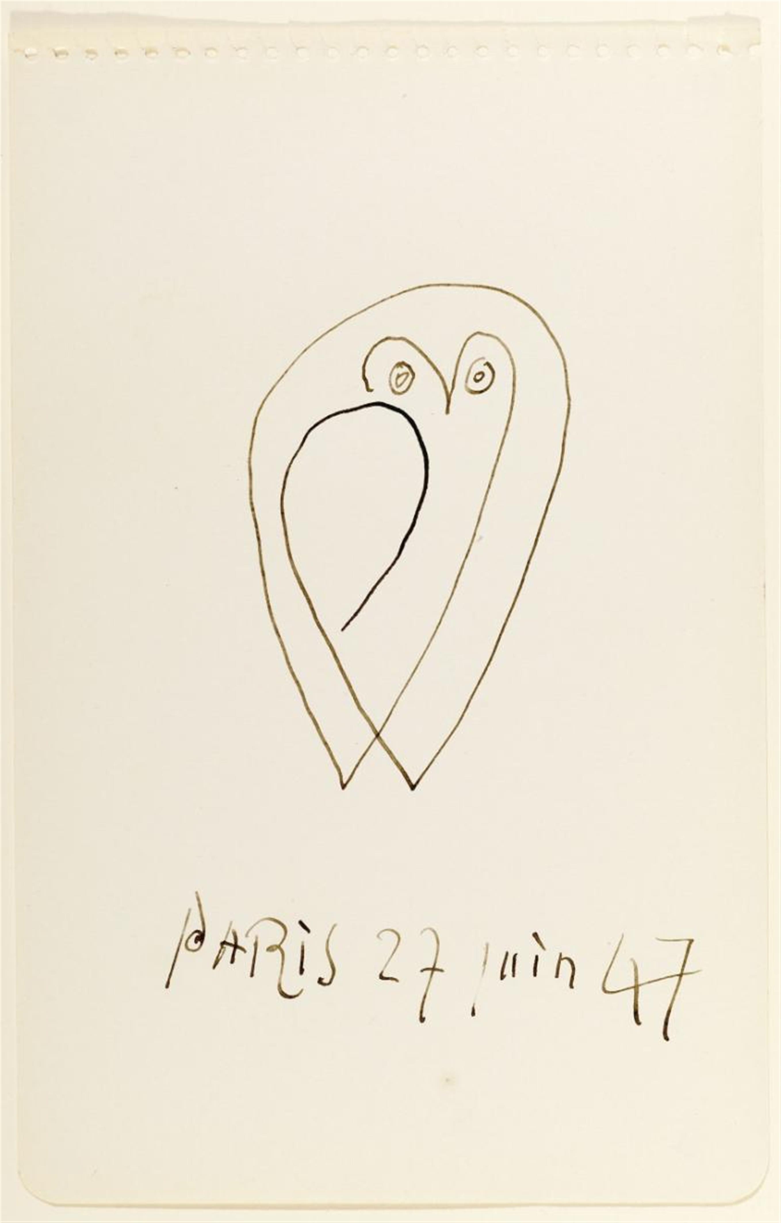 Pablo Picasso - La chouette - image-1