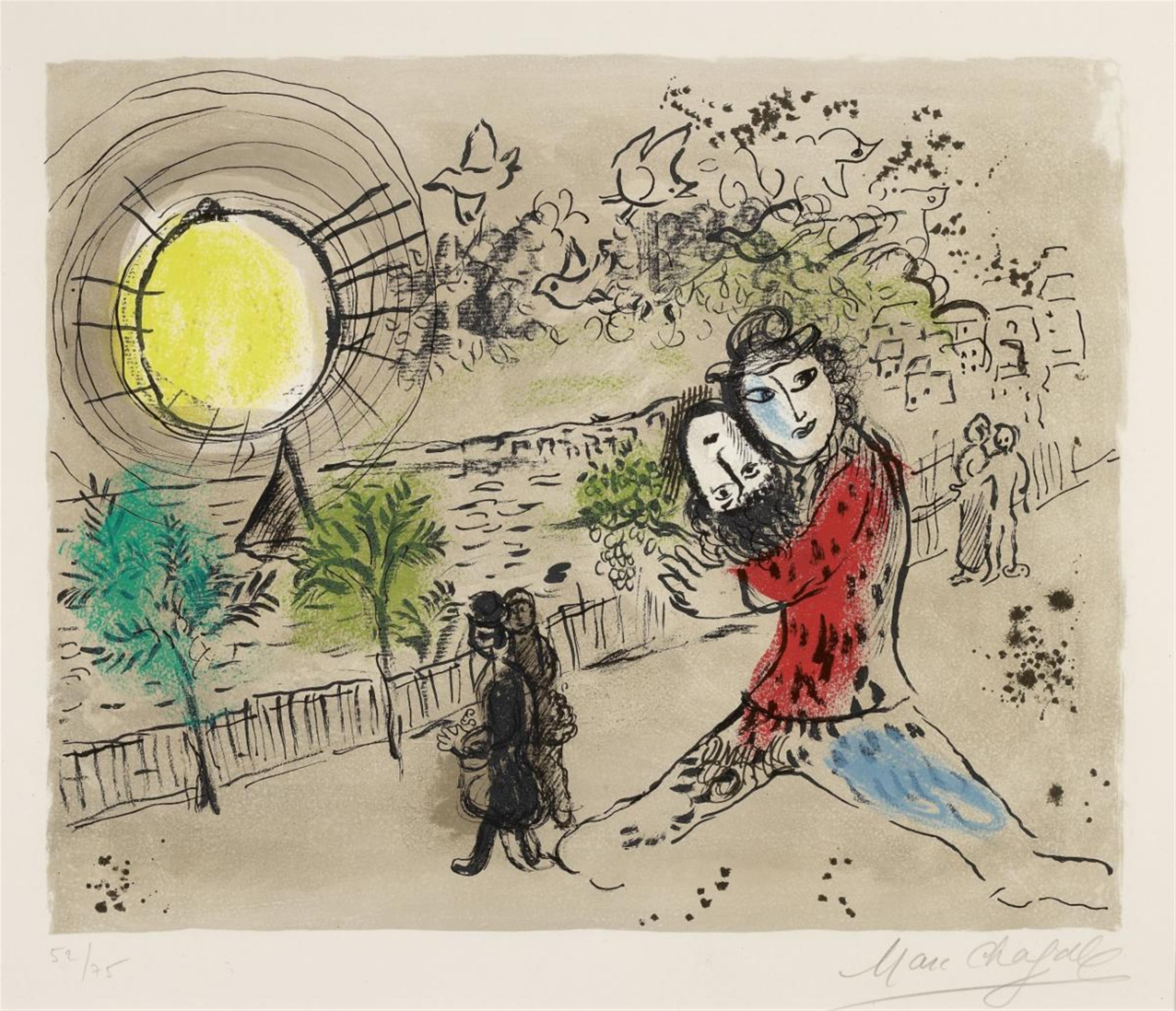 Marc Chagall - Le Soleil jaune - image-1