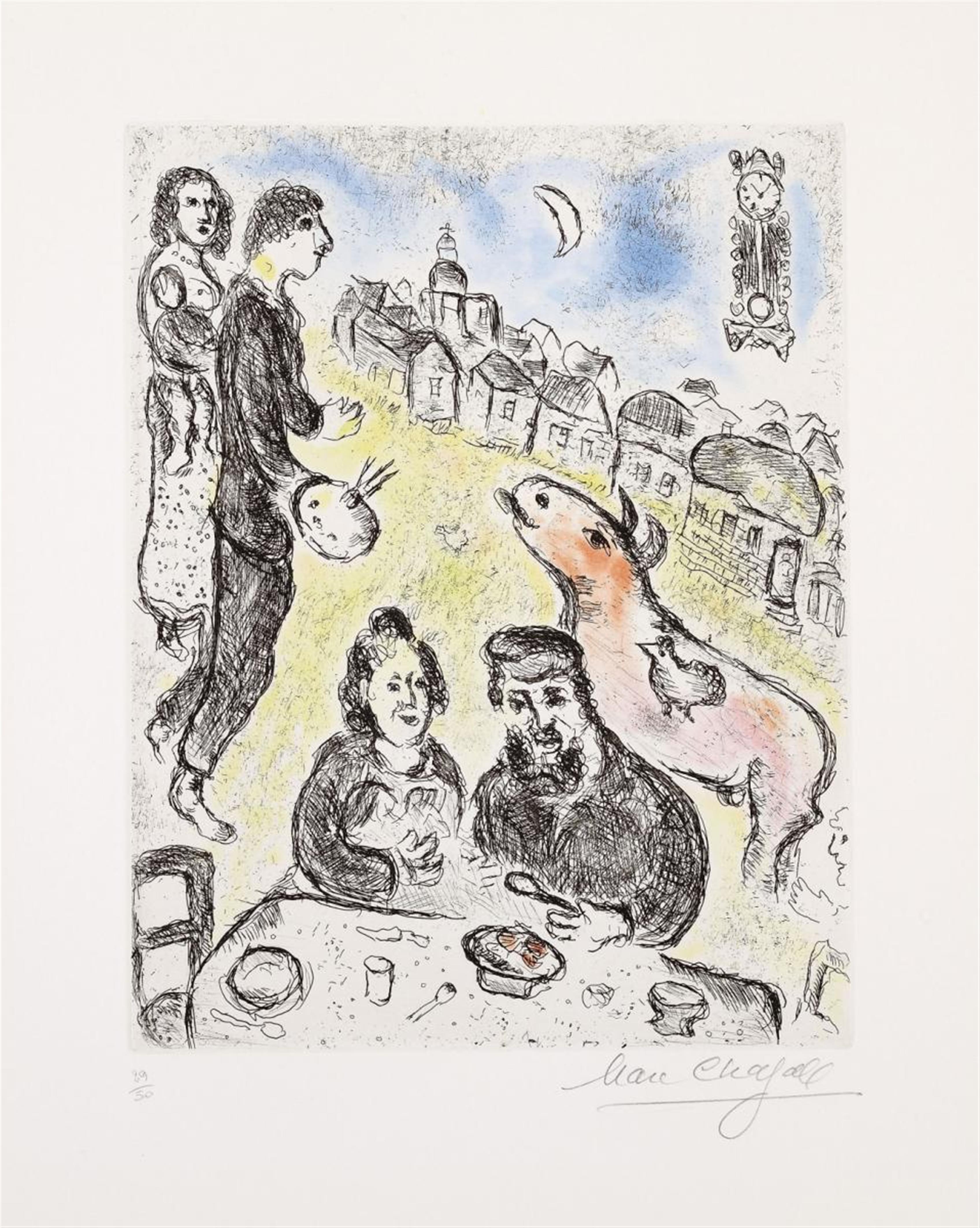 Marc Chagall - Les Repas - image-1