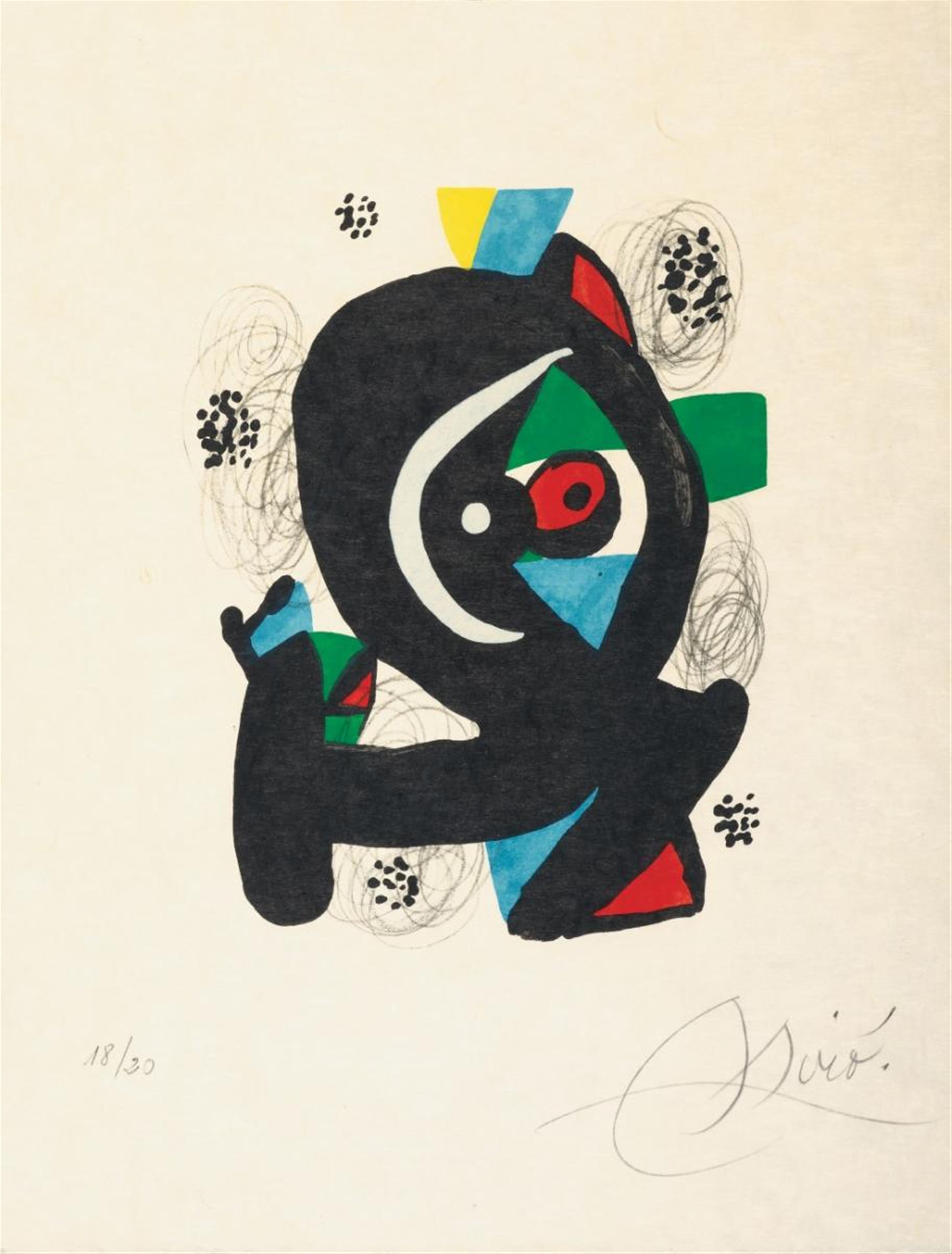 Joan Miró - From: "La Mélodie Acide" - image-2