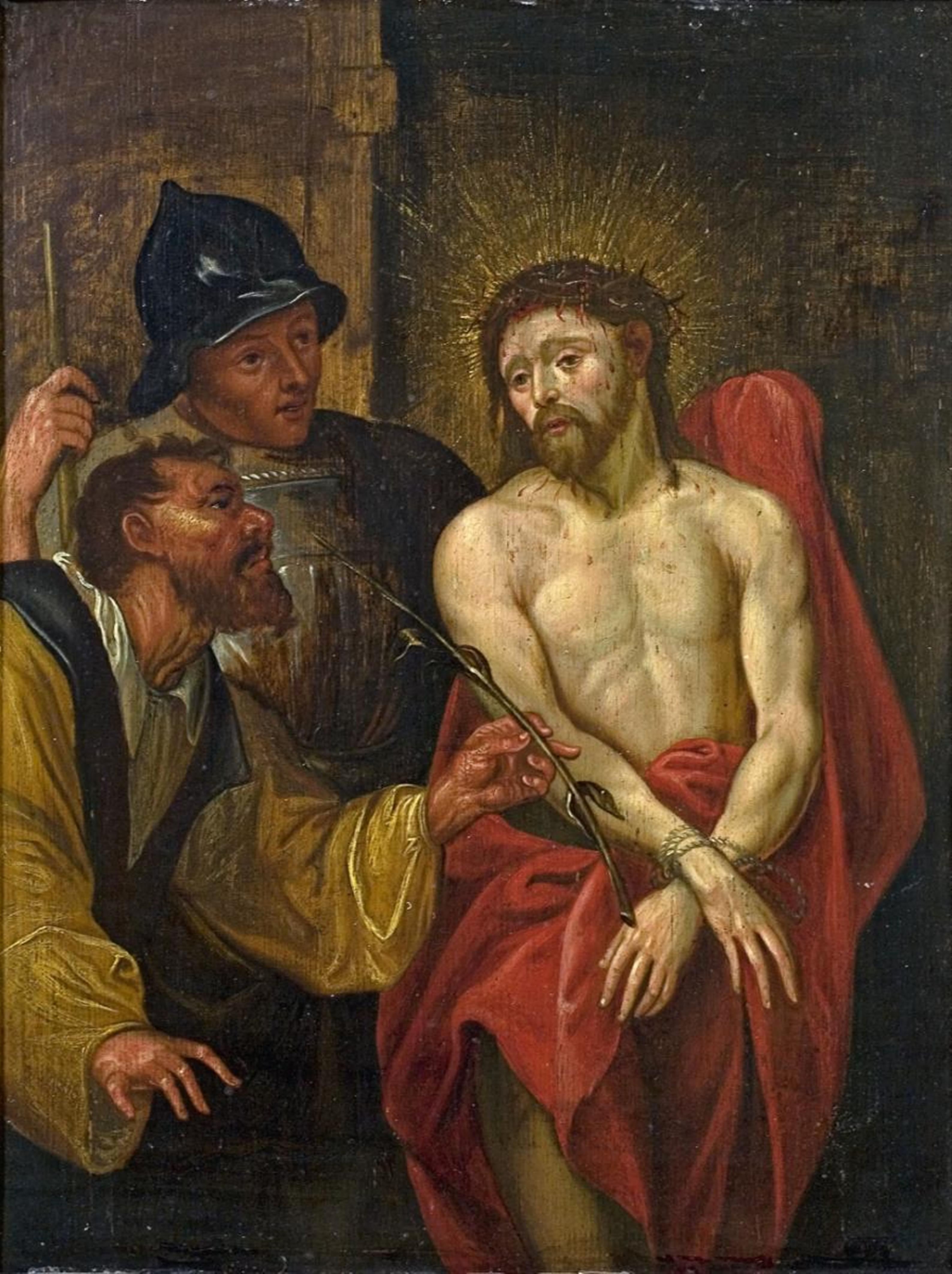 Flämischer Meister der 2. Hälfte des 17. Jahrhunderts - VERSPOTTUNG CHRISTI - image-1