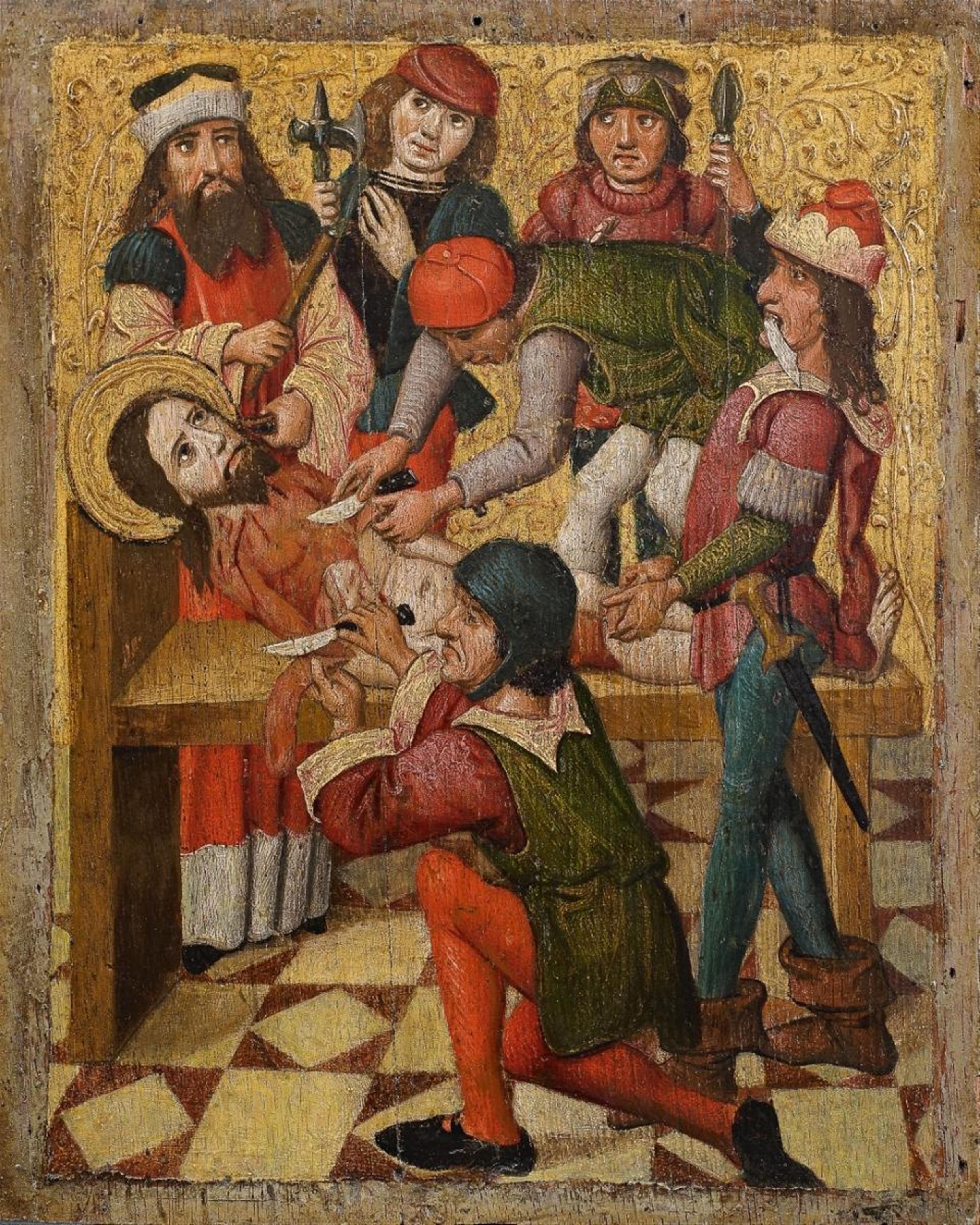Oberrheinischer Meister der zweite Hälfte des 15. Jahrhunderts - MARTER DES HL. BARTHOLOMÄUS - image-1