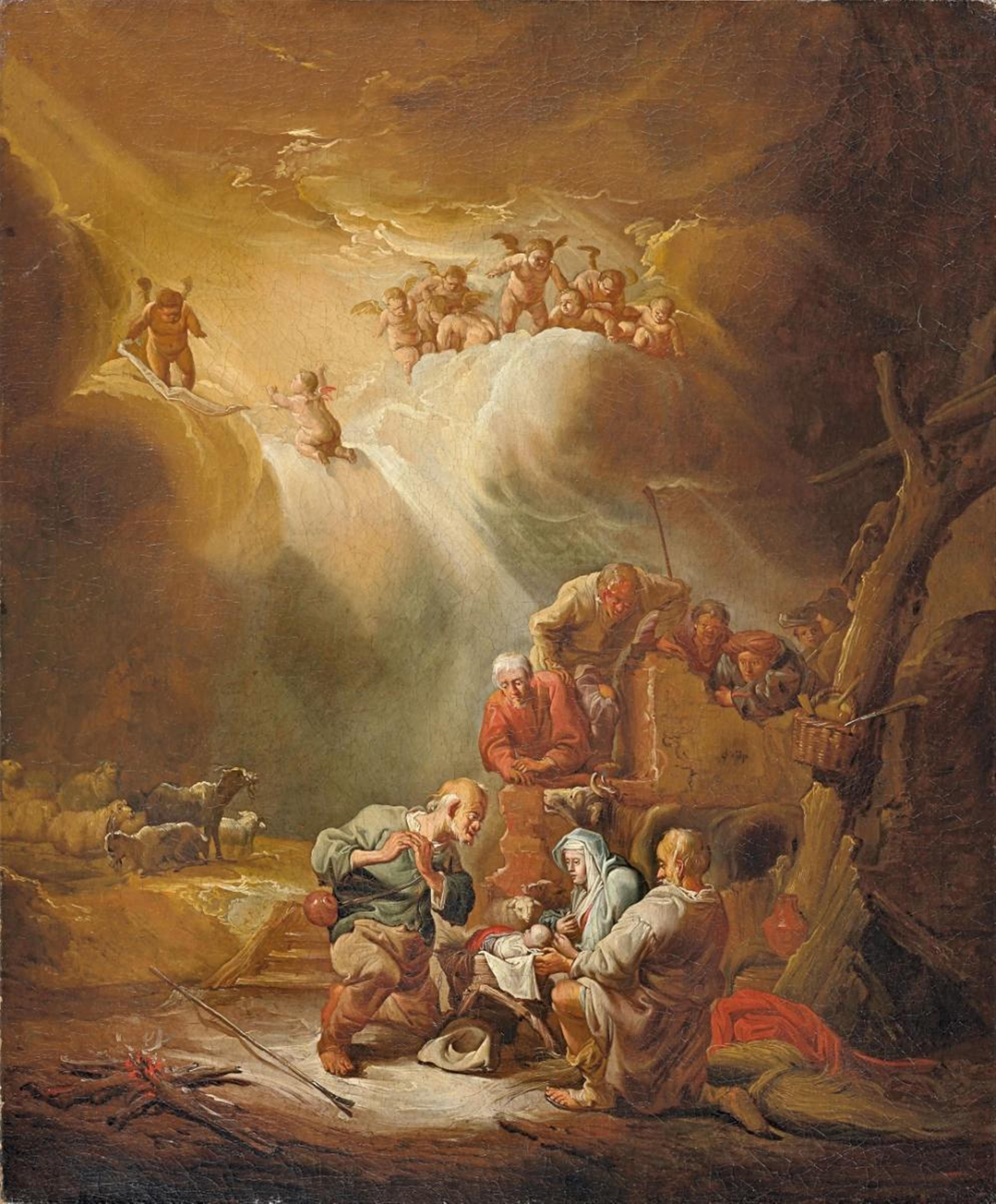 Benjamin Gerritsz Cuyp - ADORATION OF THE SHEPHERDS - image-1