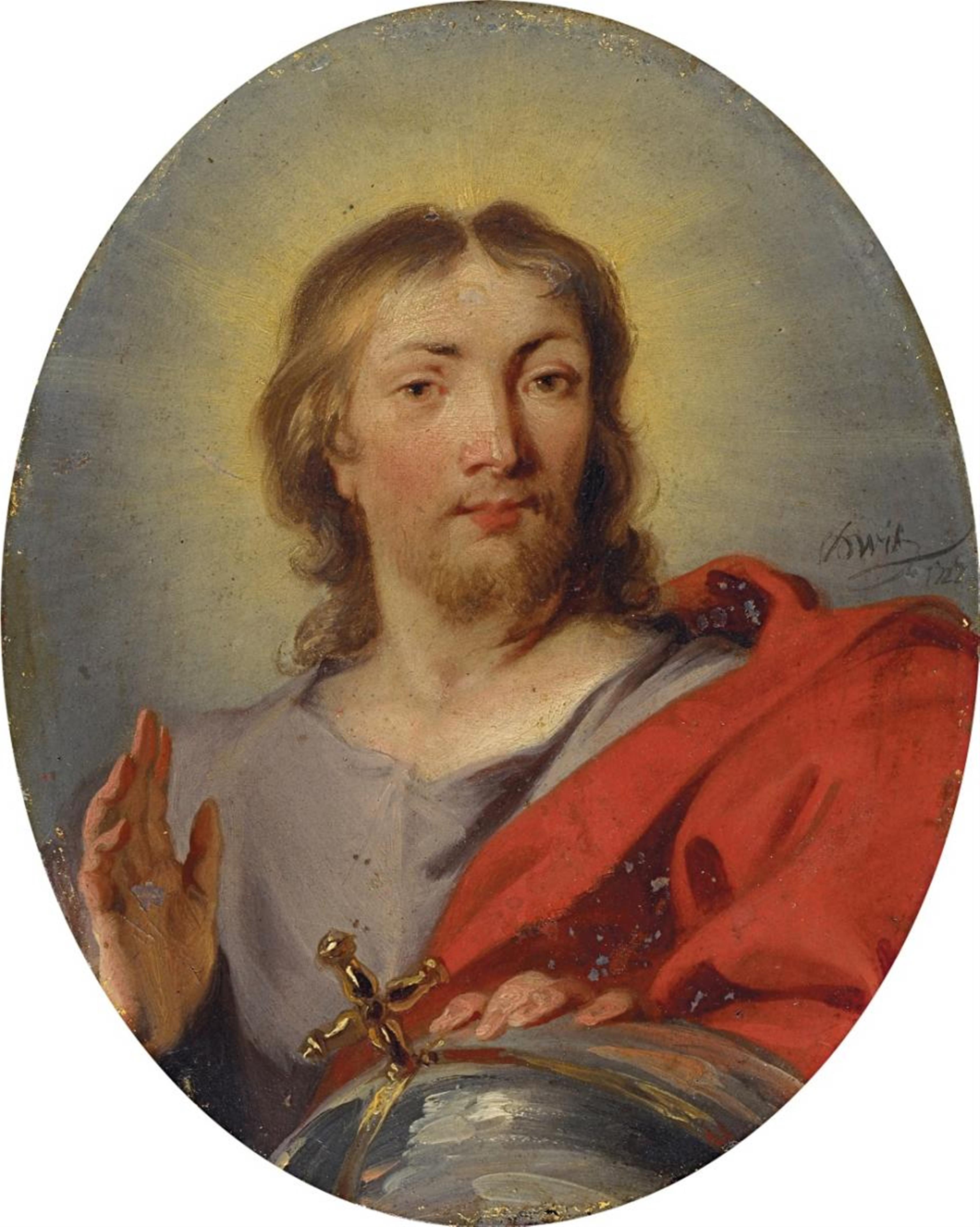 Jacob de Wit - CHRISTUS ALS SALVATOR MUNDI - image-1