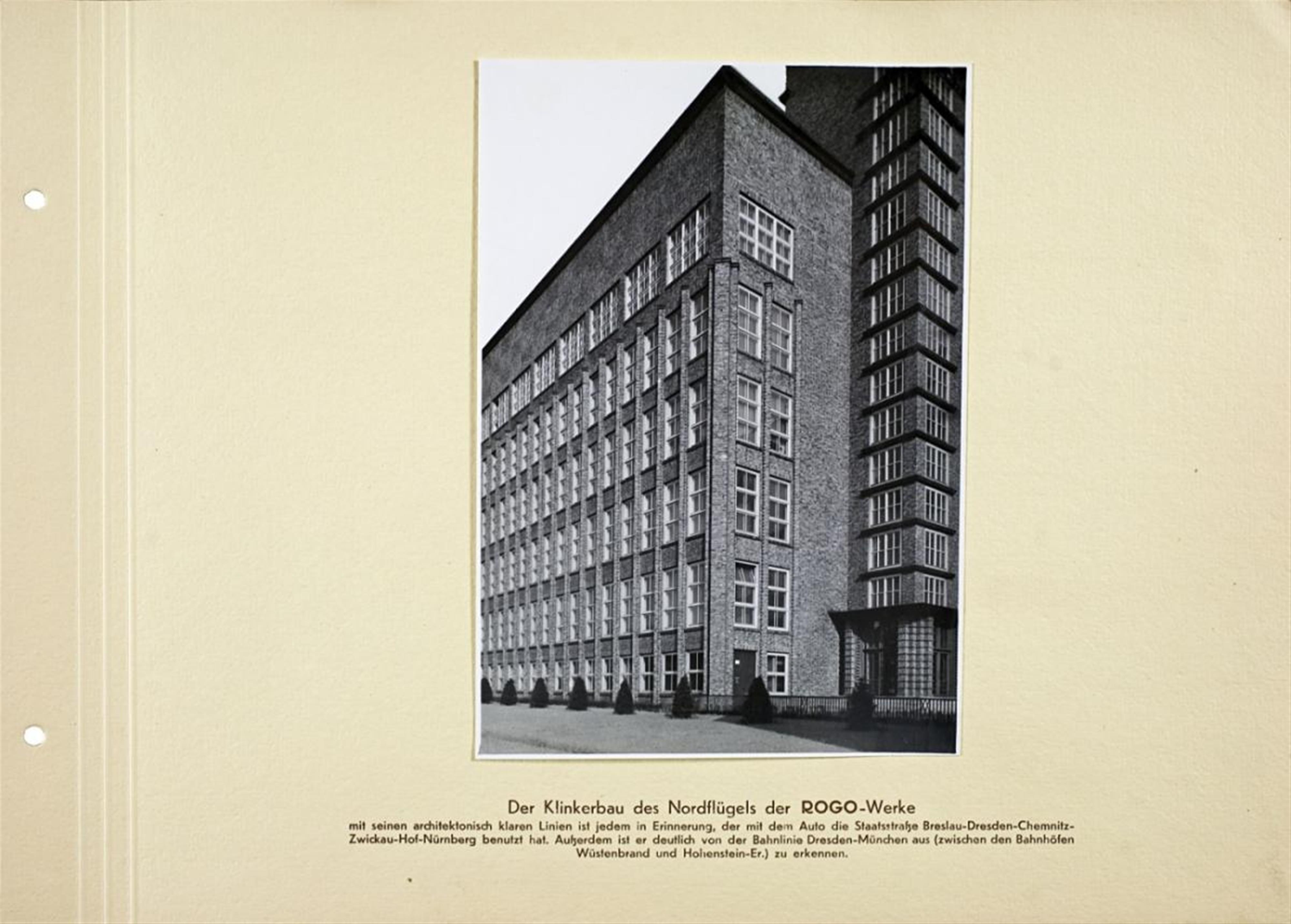 Albert Renger-Patzsch - BRICK BUILDING, ROGO FACTORY - image-2
