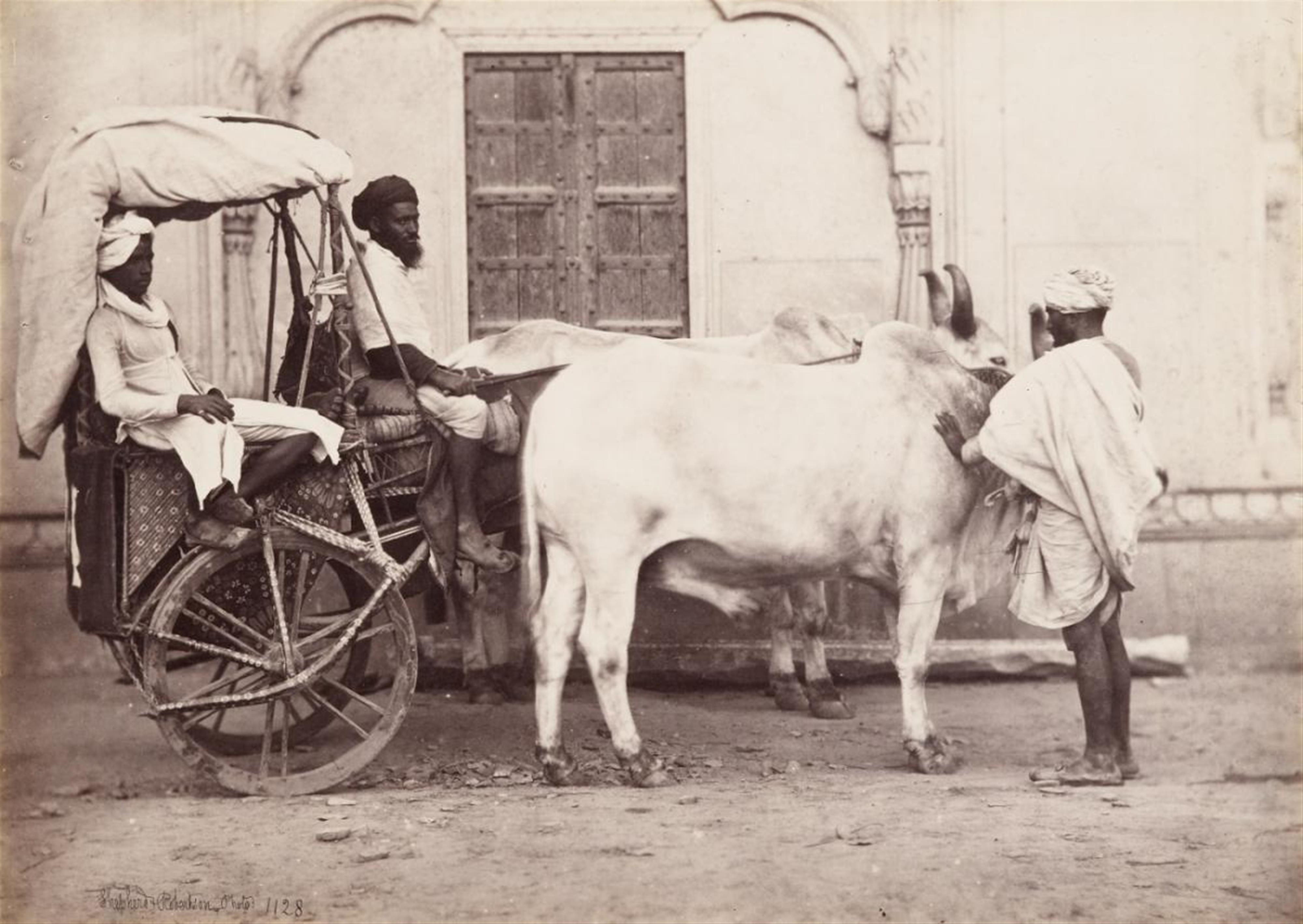 Shepherd & Robertson - UDÂSEES (FAKEERS). AN INDIAN CARRIAGE + PAIR. RAJPOOTS - image-2