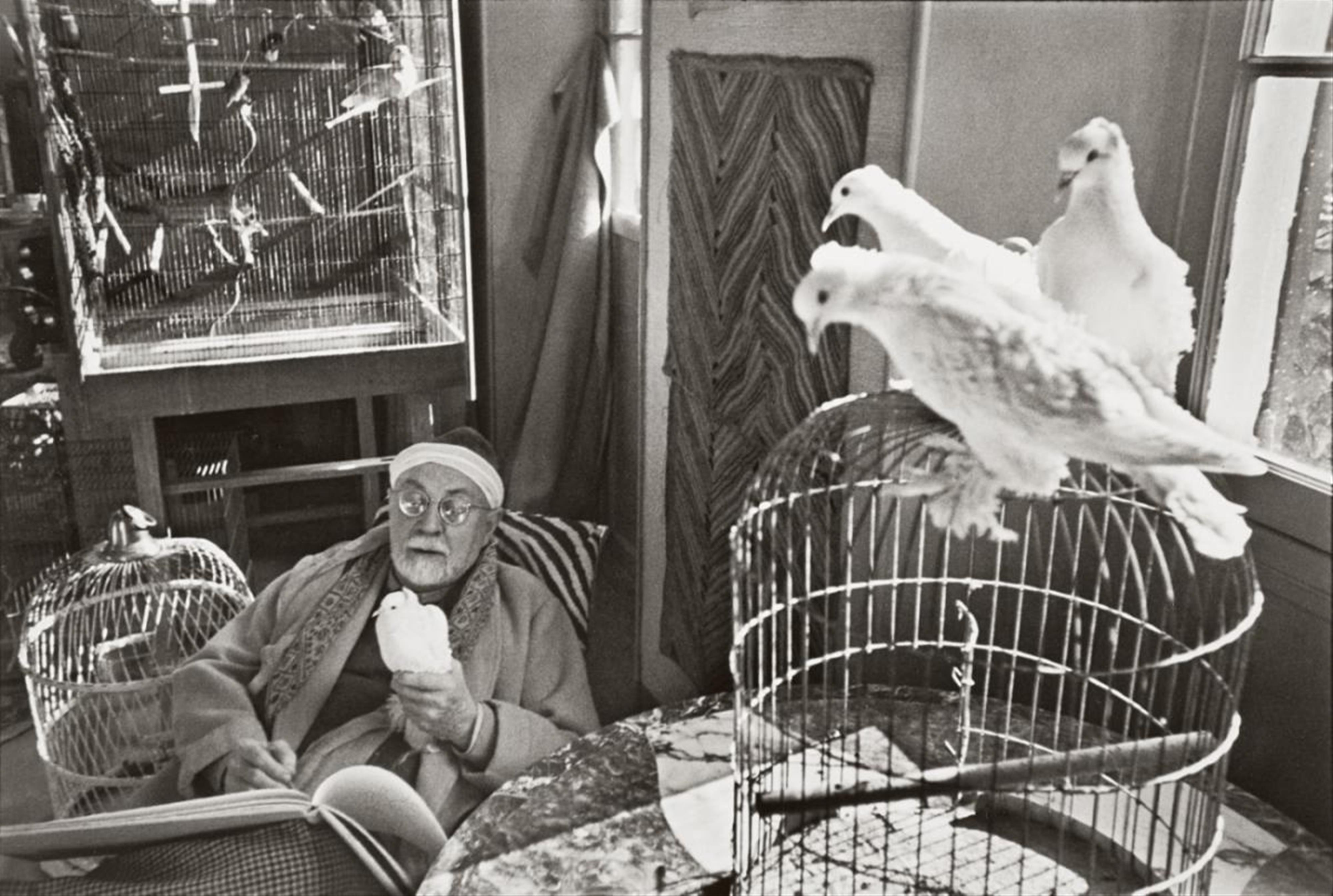 Henri Cartier-Bresson - HENRI MATISSE, VENCE - image-1