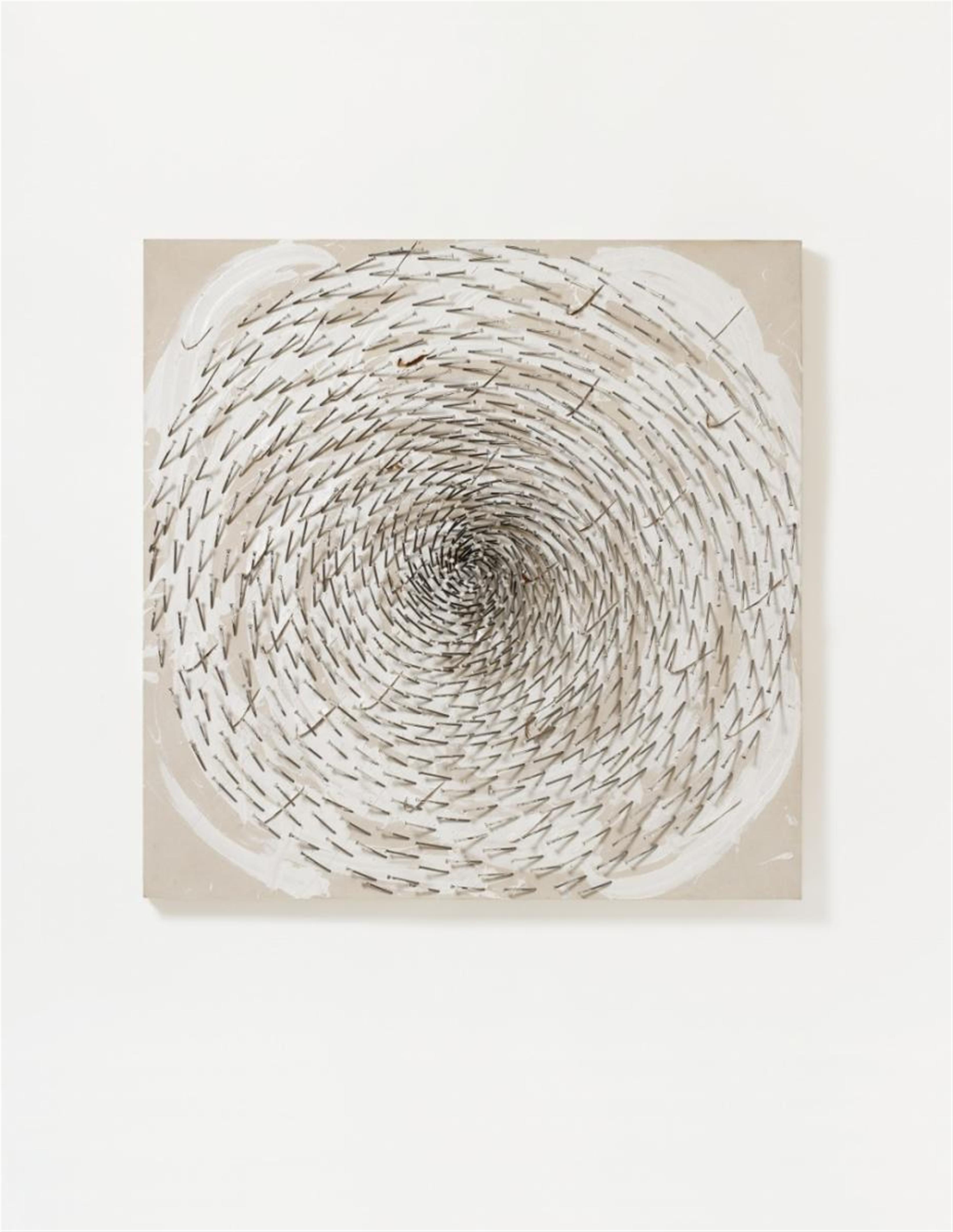 Günther Uecker - Weisse Spirale (white spiral) - image-1