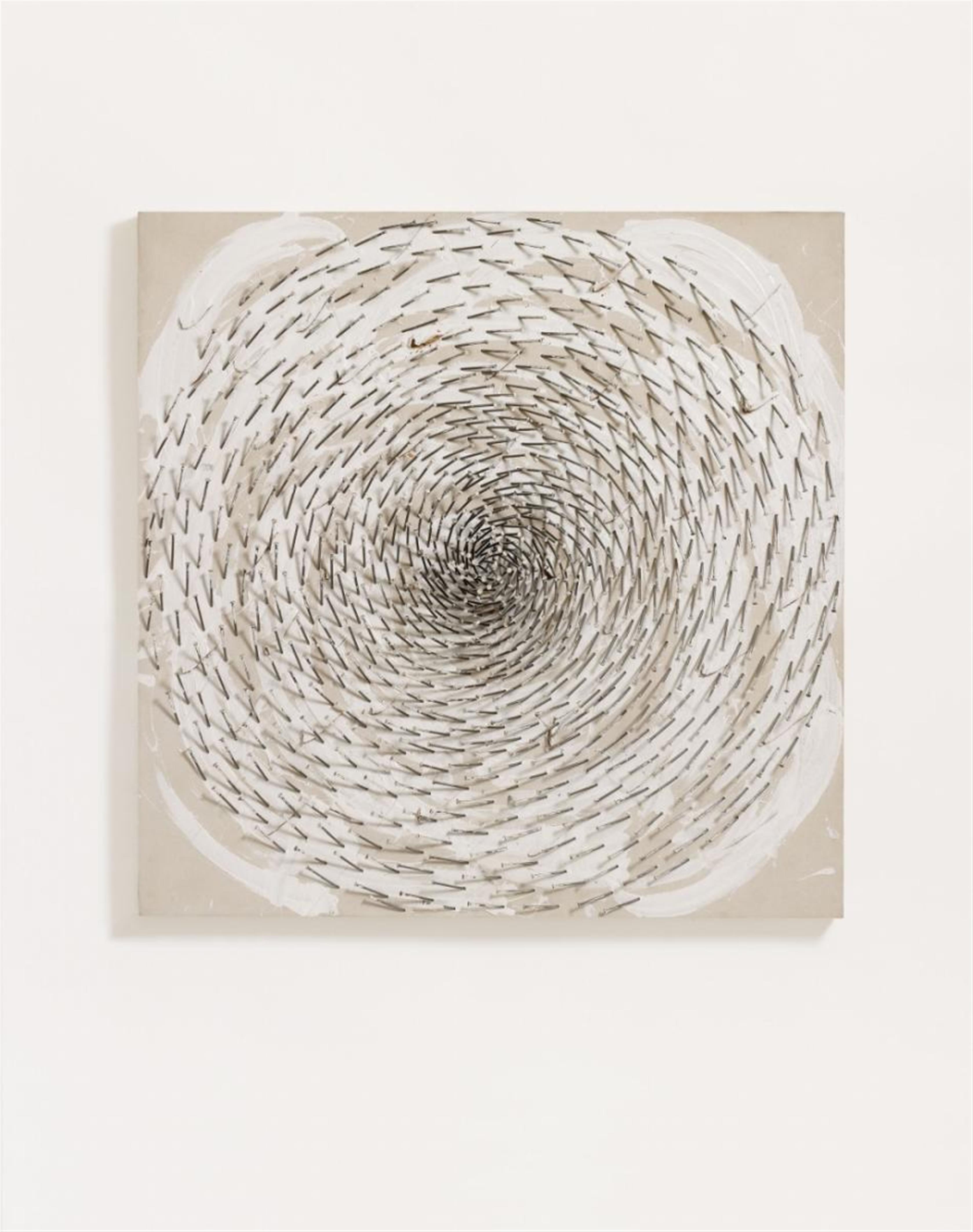 Günther Uecker - Weisse Spirale (white spiral) - image-2