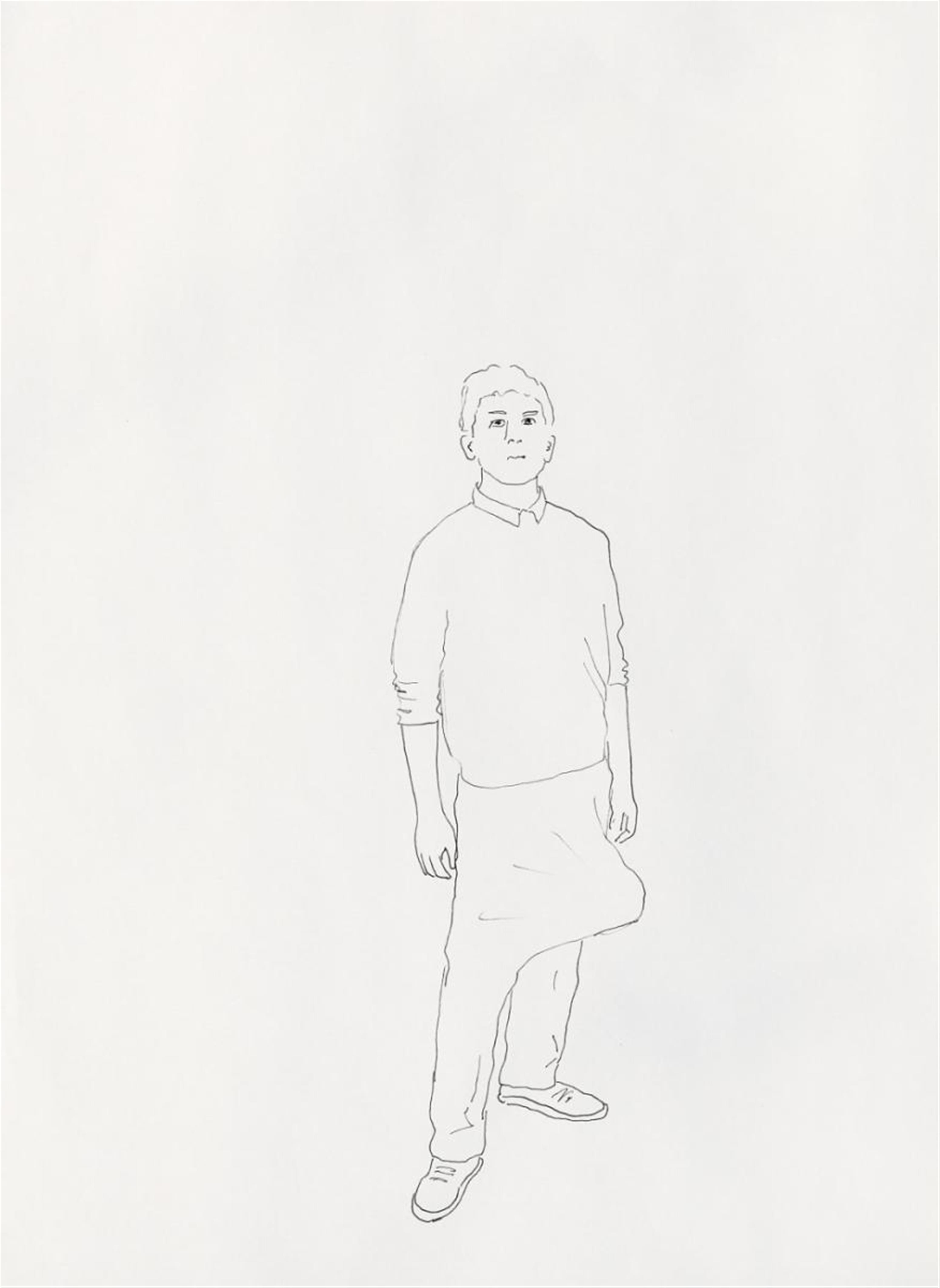 Erwin Wurm - Looking for a Bomb. Carrying a bomb - image-1