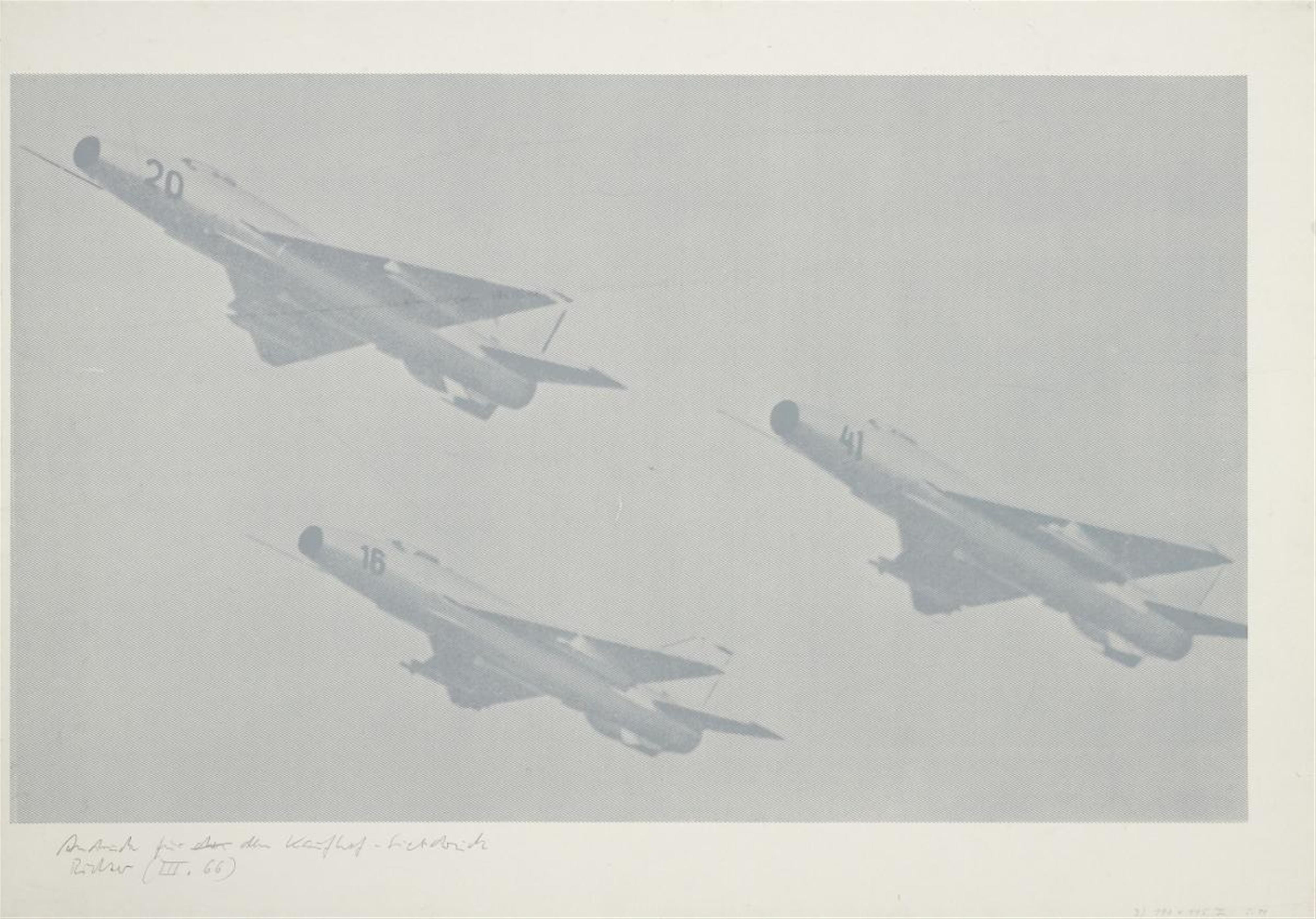 Gerhard Richter - Flugzeug I (Airplane I) - image-1