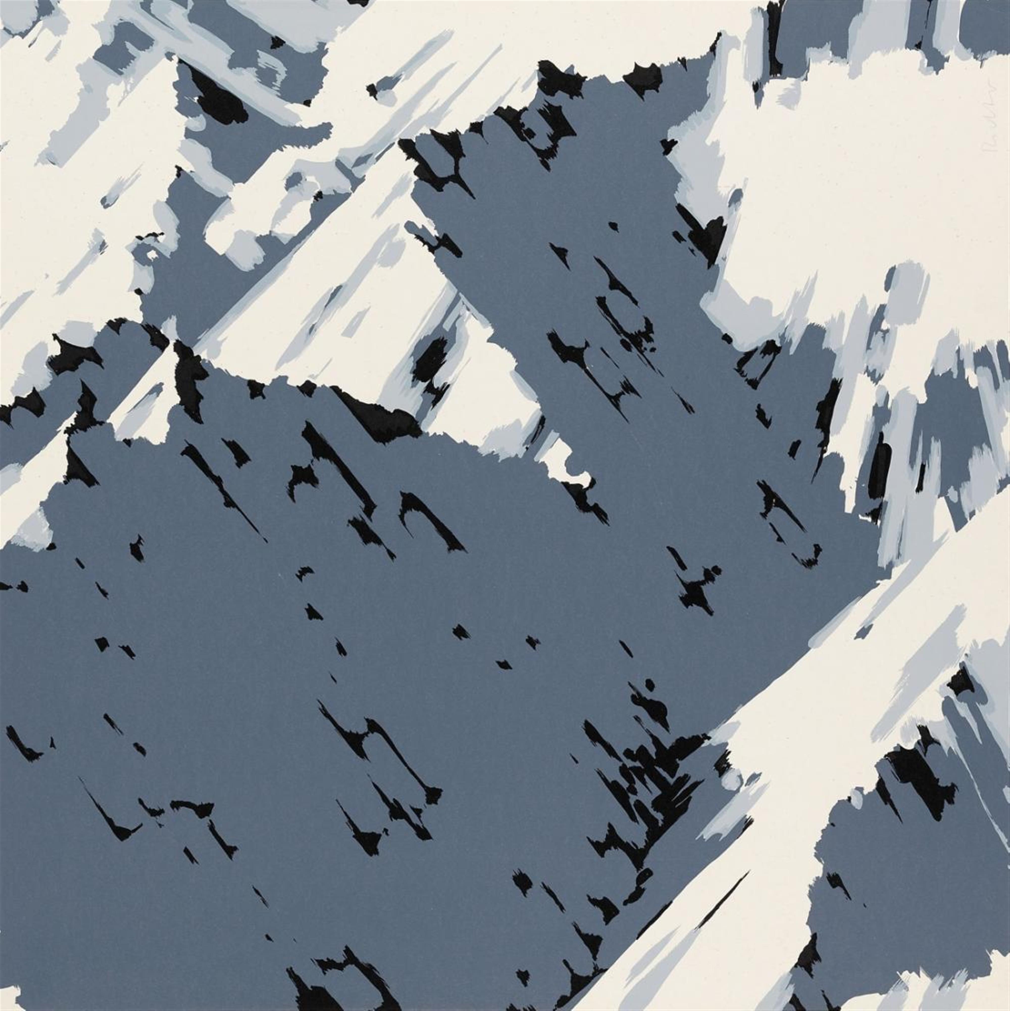 Gerhard Richter - Schweizer Alpen I (Motiv A1, A2, B1, B2, B3) (Swiss alps I (Motif A1, A2, B1, B2, B3)) - image-1