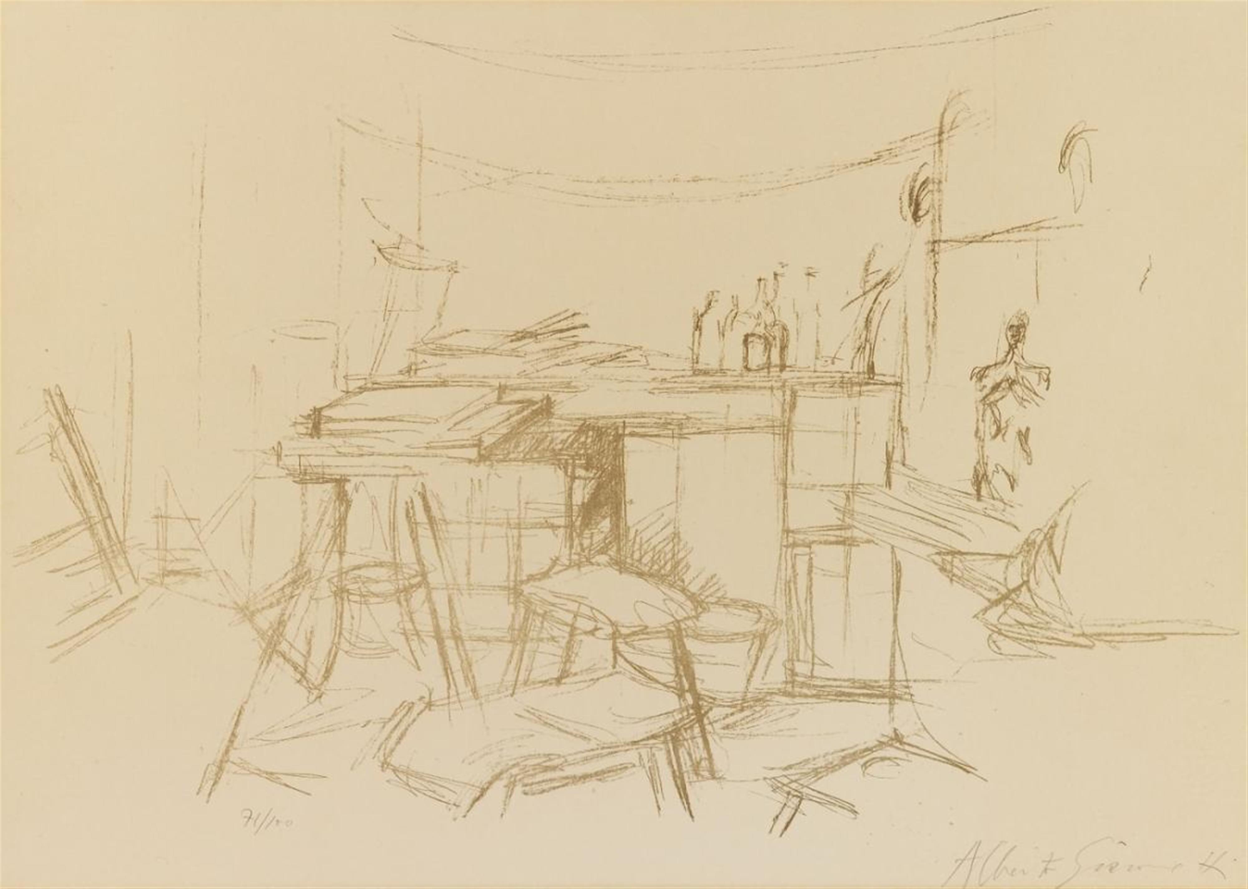 Alberto Giacometti - L'Atelier aux bouteilles - image-1