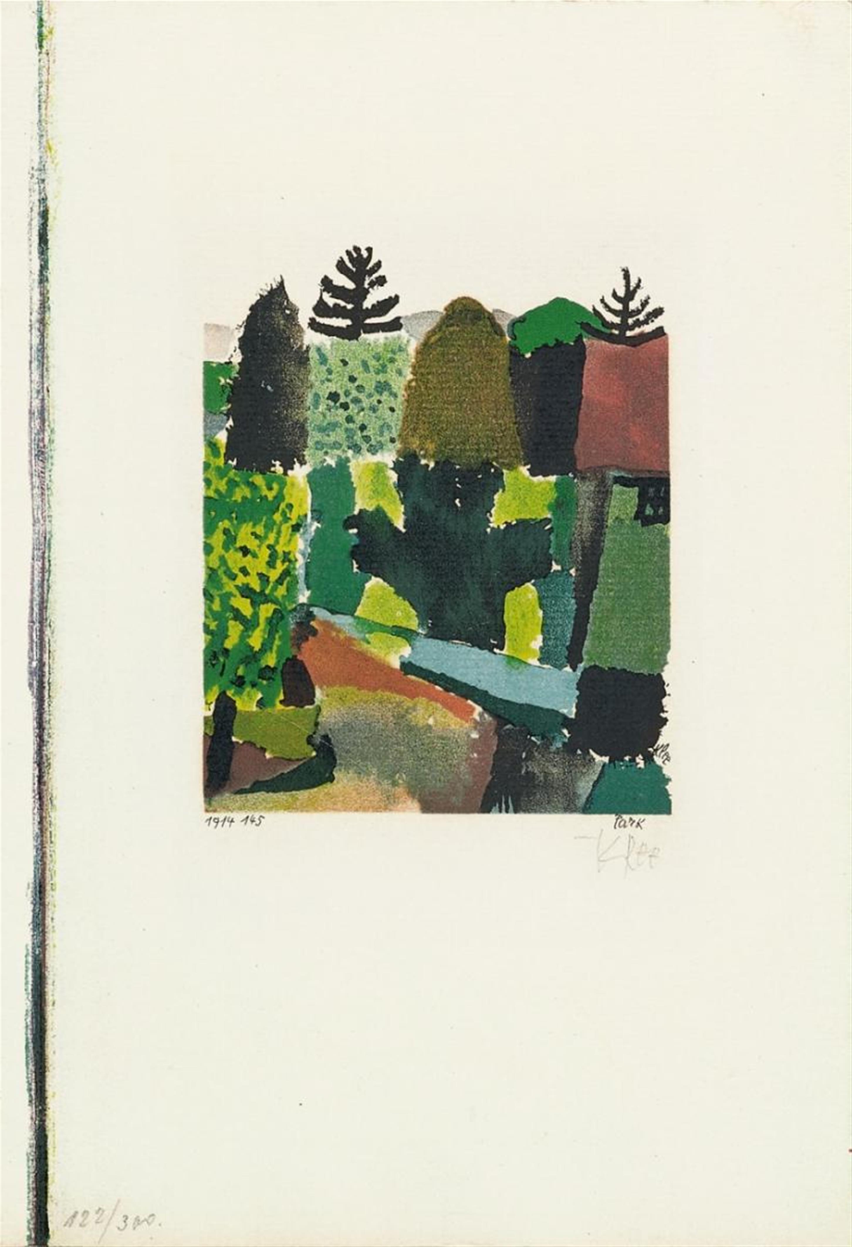 Nach Paul Klee - Park - image-1