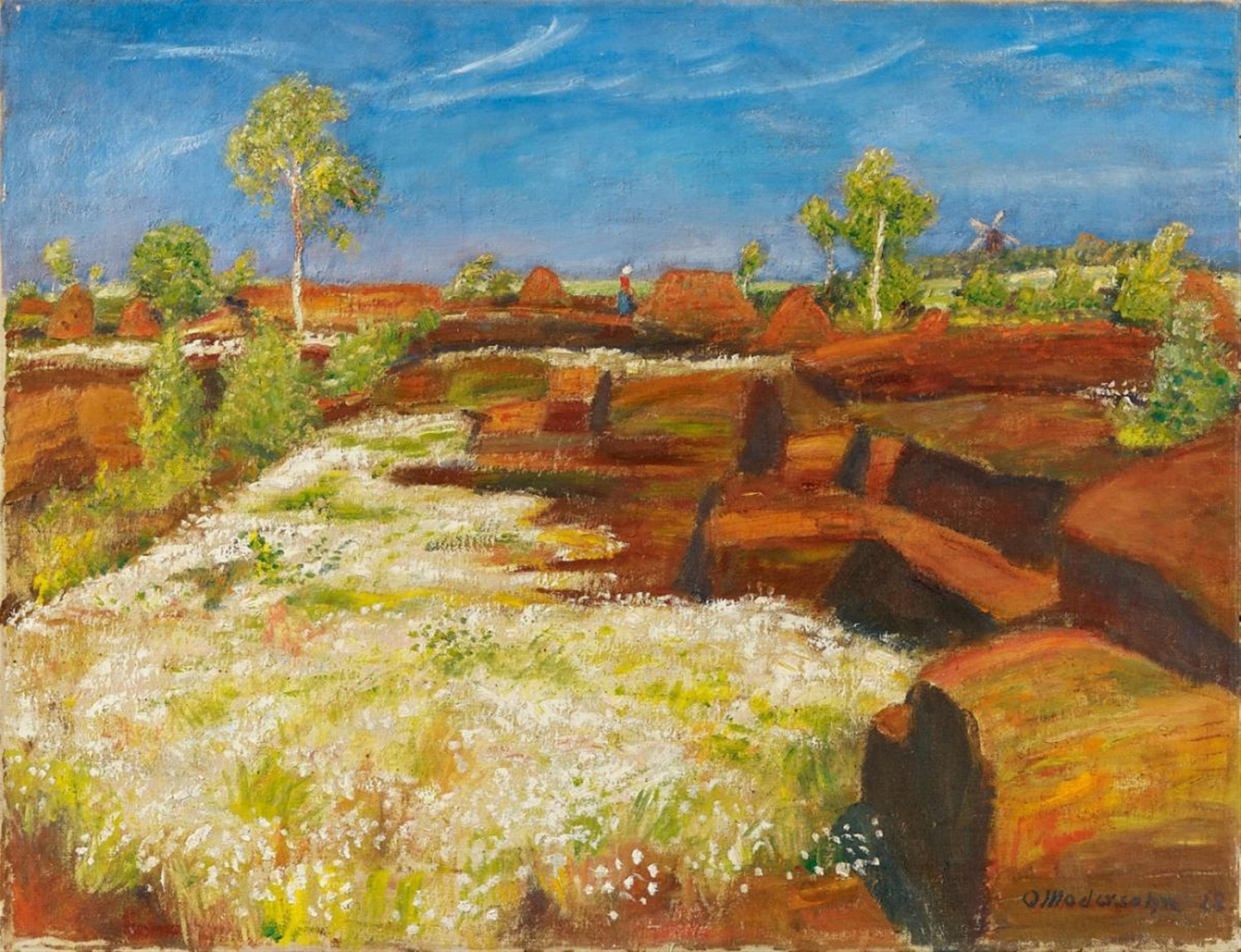 Otto Modersohn - Frühling im Quelkhorner Moor - image-1