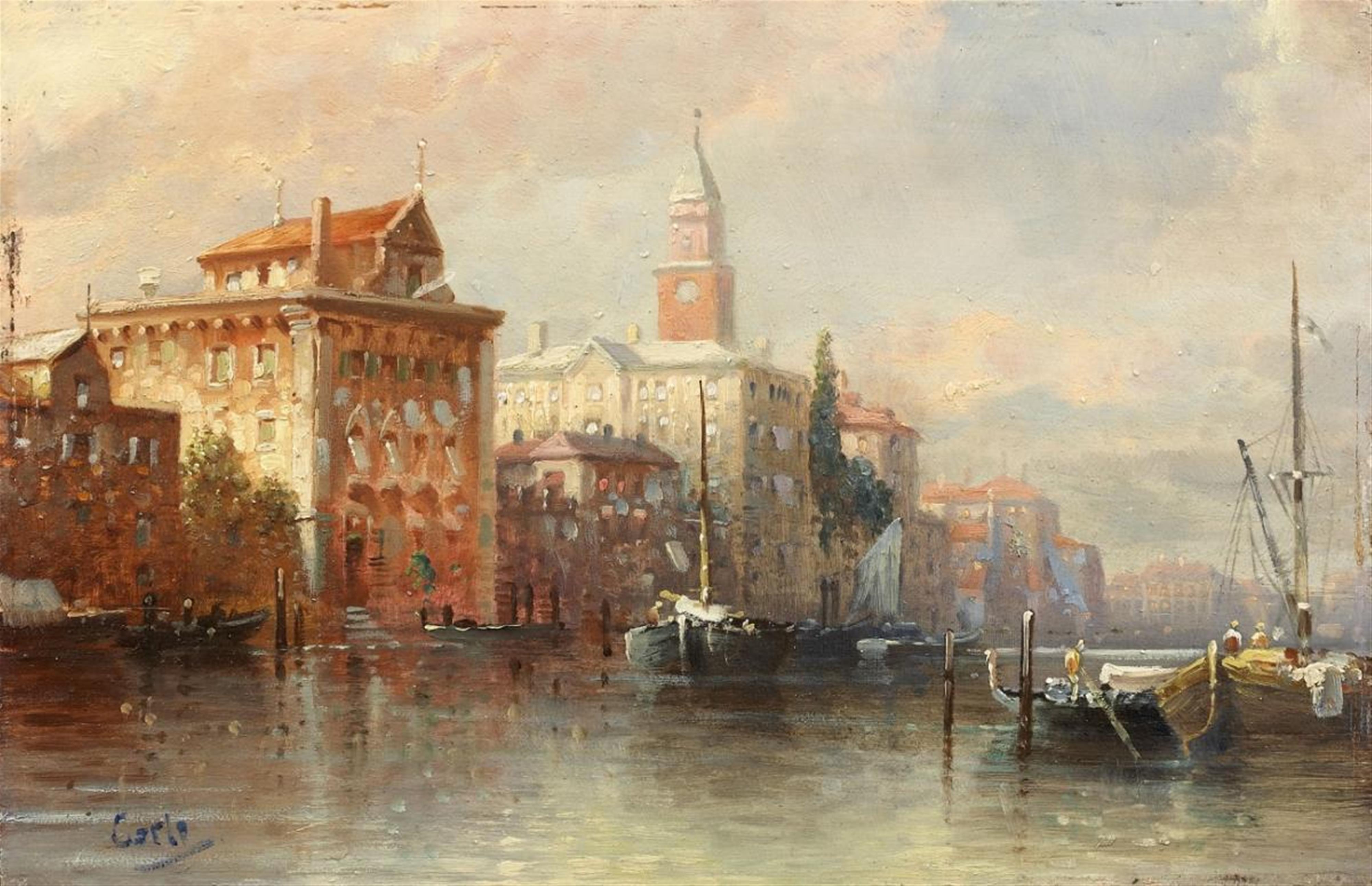 Karl Kaufmann - THE CANAL GRANDE IN VENICE - image-1