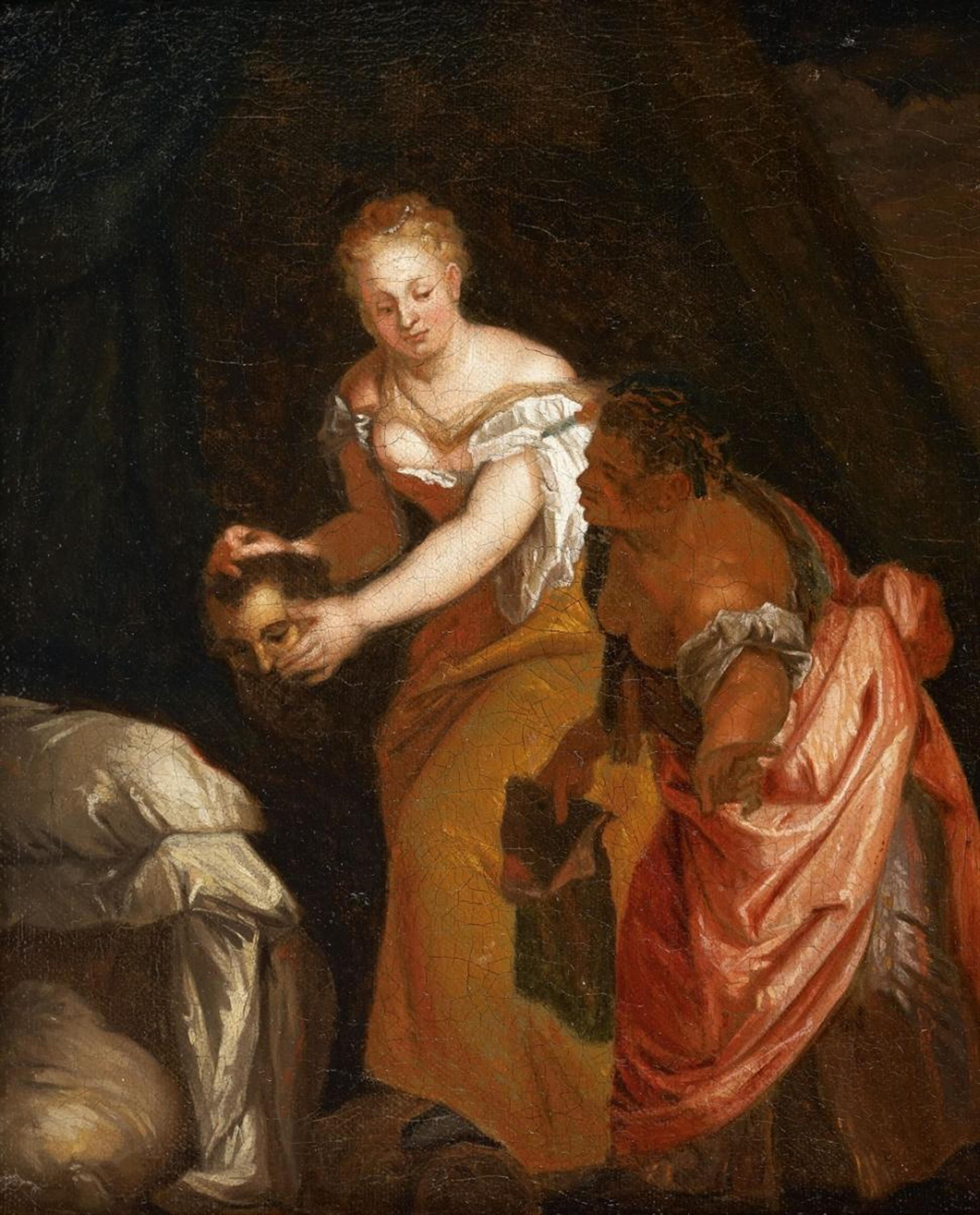 Karel de Moor, attributed to - JUDITH WITH THE HEAD OF HOLOFERNES - image-1