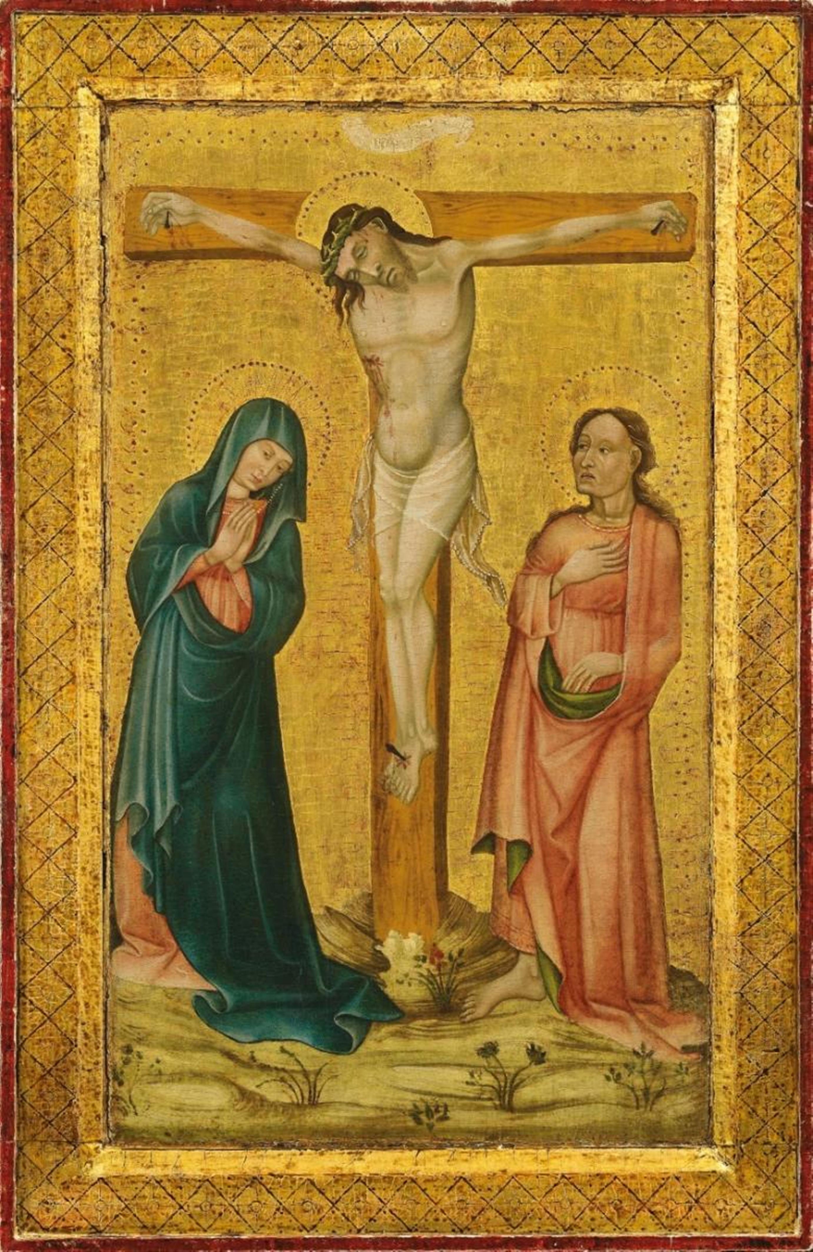 Steirischer Meister um 1420 - KREUZIGUNG CHRISTI - image-1