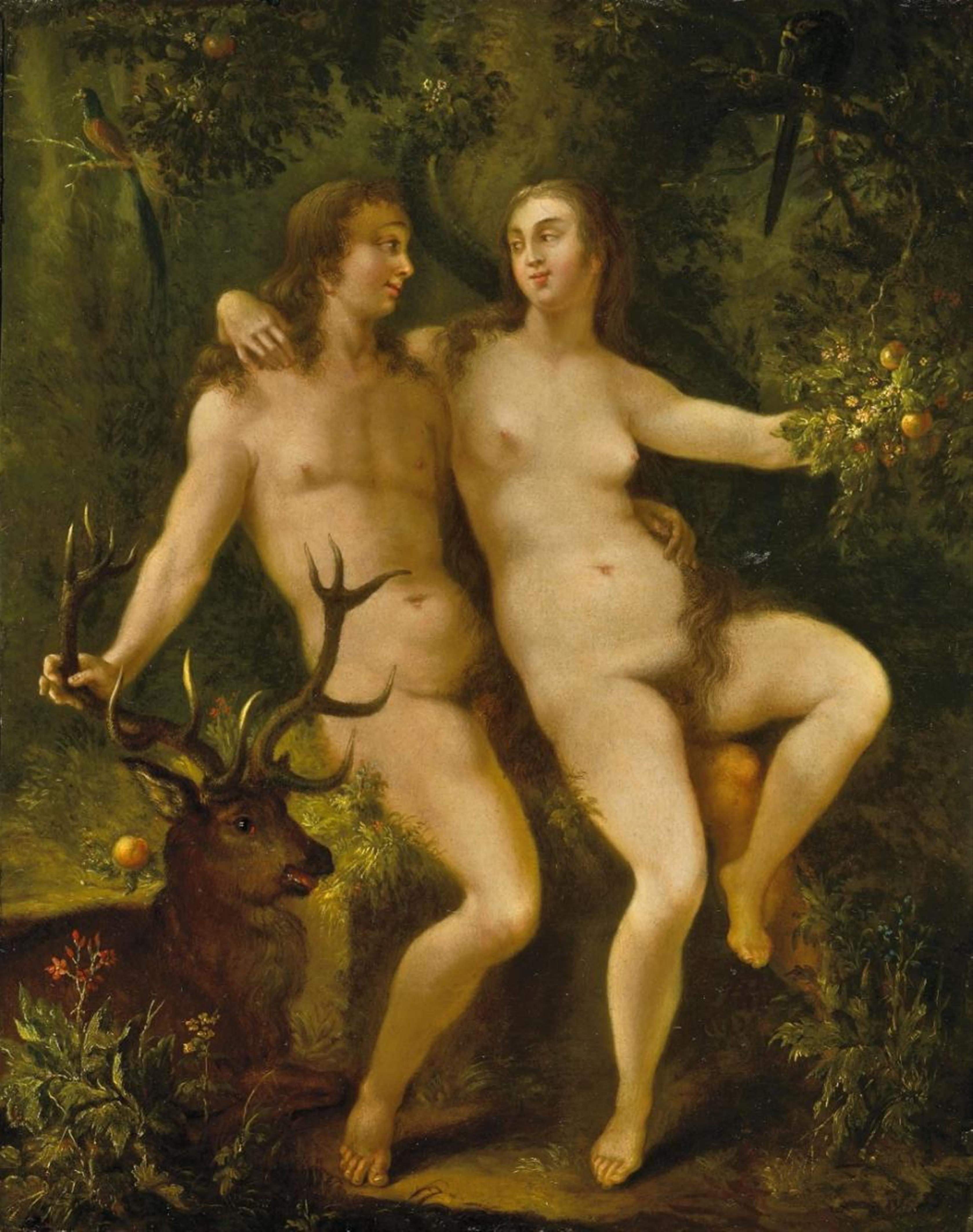 South German School, 17th century - PARADISE WITH ADAM AND EVE - image-2