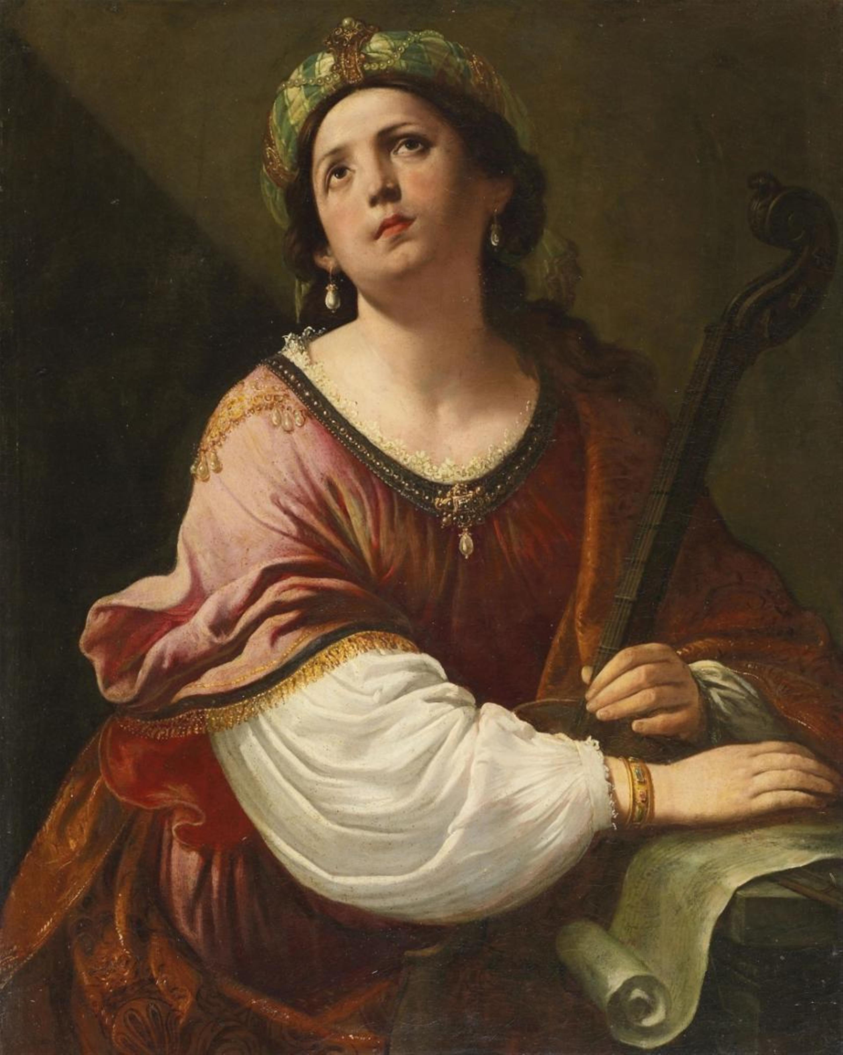 Giovanni Andrea Sirani, attributed to - SAINT CECIIA - image-1