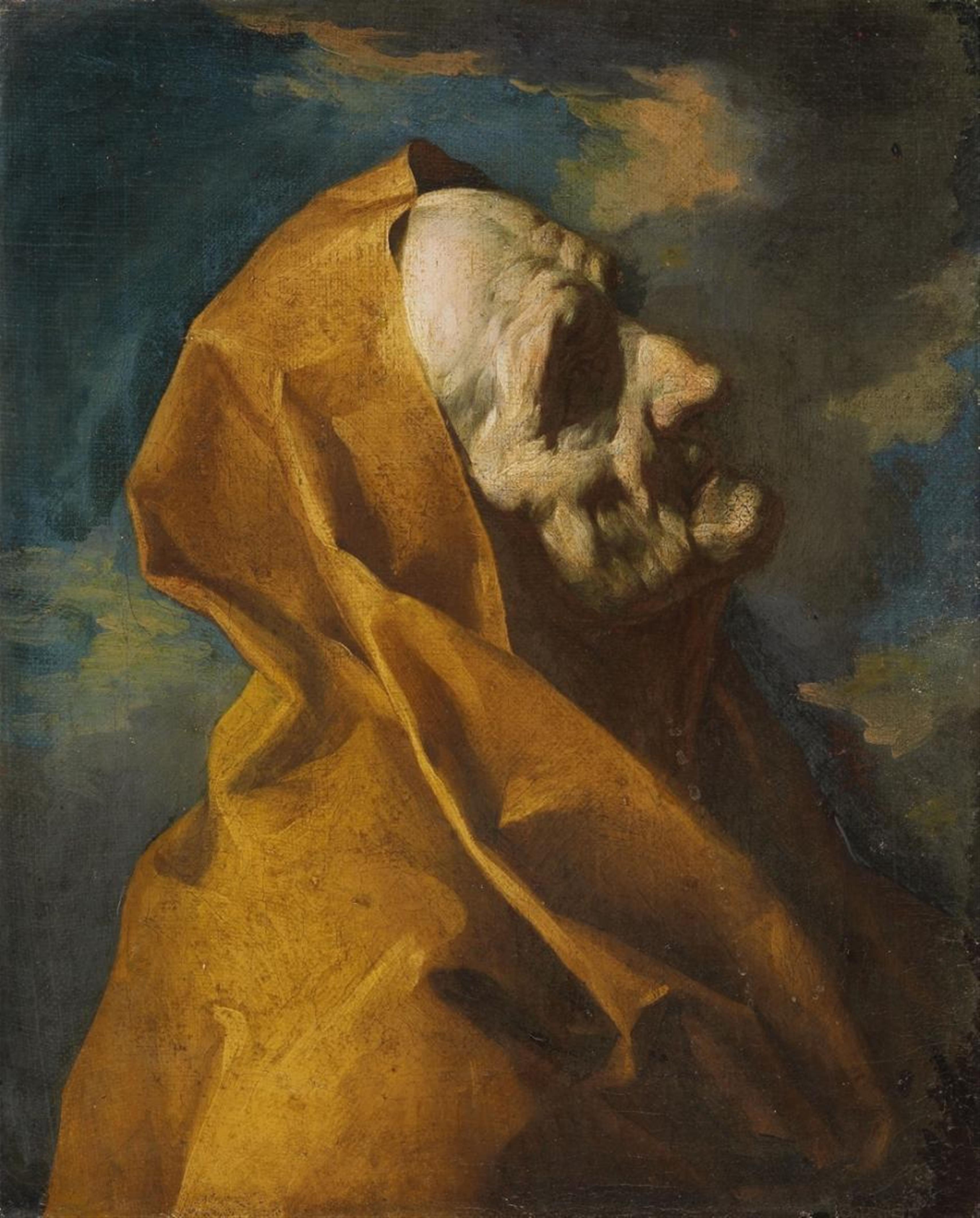 Giuseppe Antonio Petrini - HEAD OF AN OLD MAN - image-1