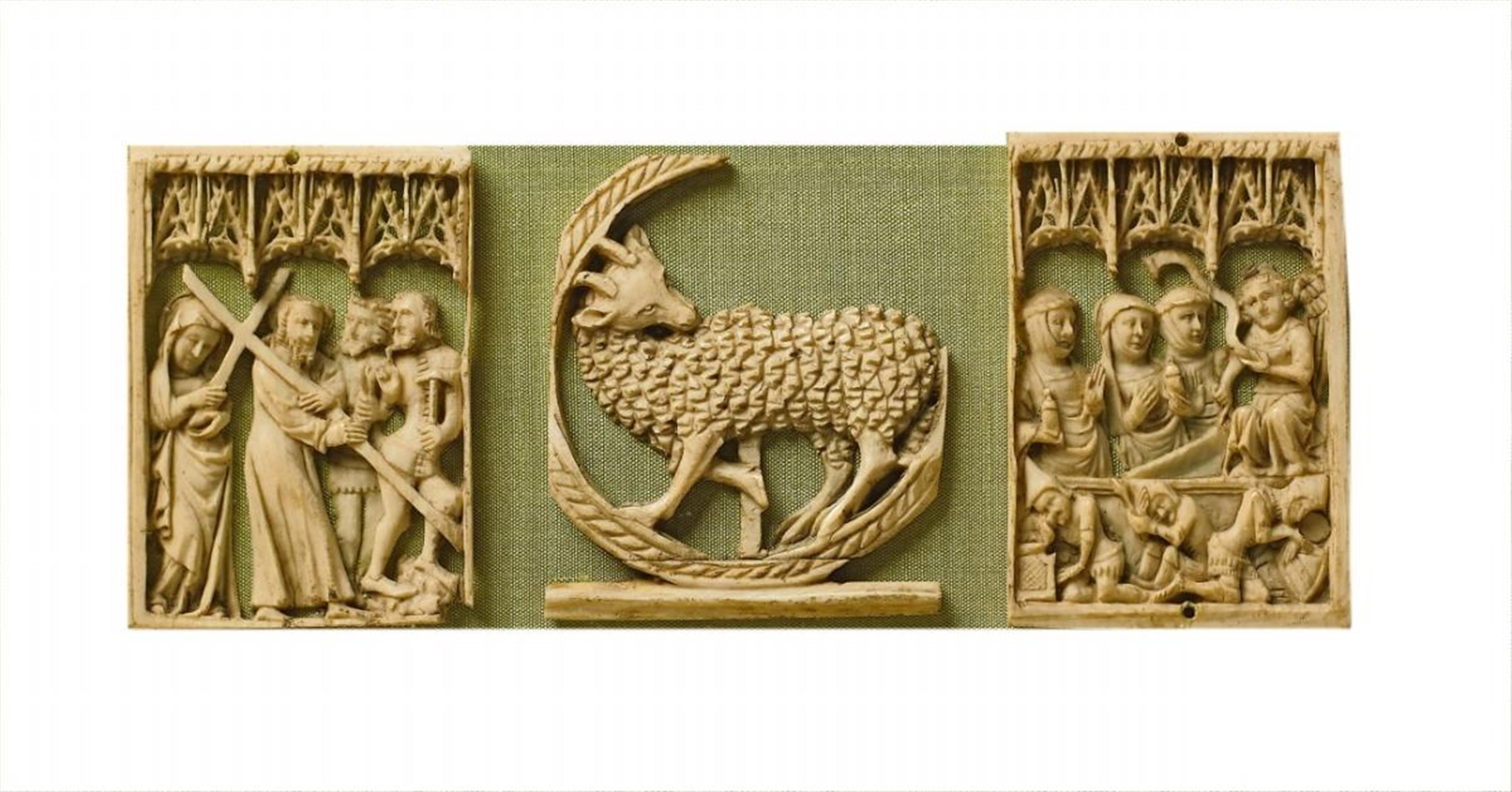 An carved ivory relief of THE PASSION OF CHRIST - image-4