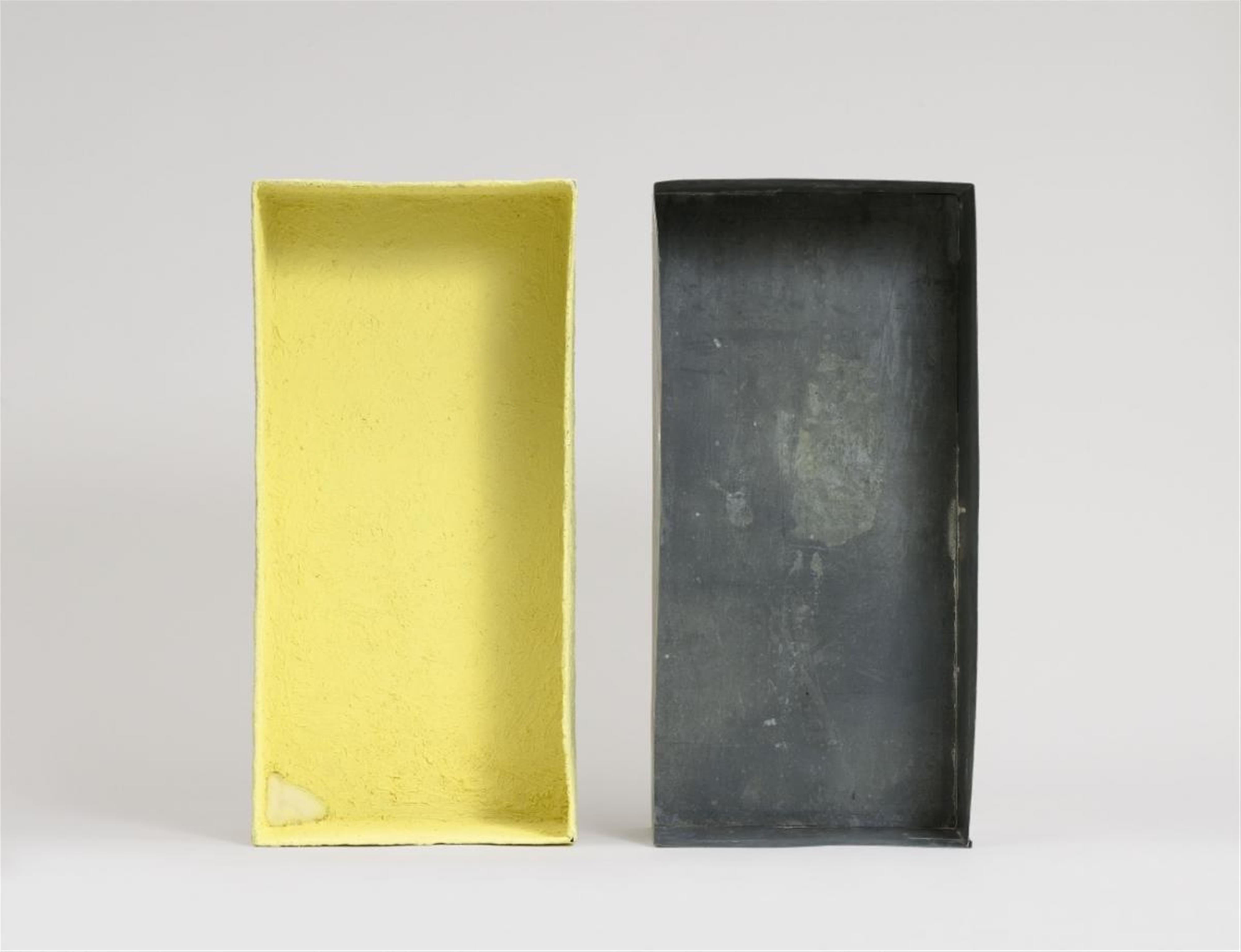 Joseph Beuys - Mit Schwefel überzogene Zinkkiste (Tamponierte Ecke) - image-1