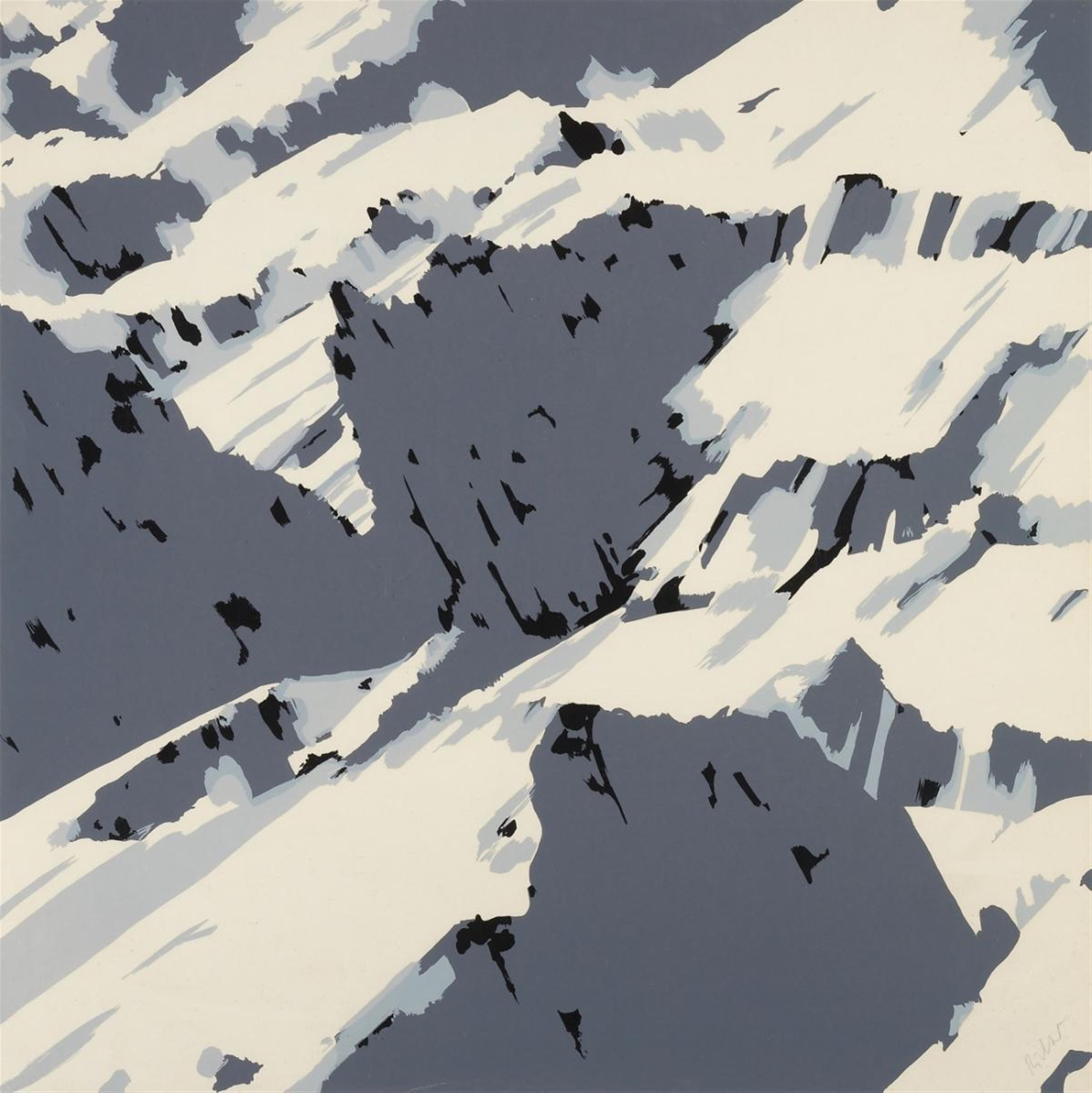 Gerhard Richter - Schweizer Alpen II (Motiv B1) (swiss alps II (Motive B1)) - image-1