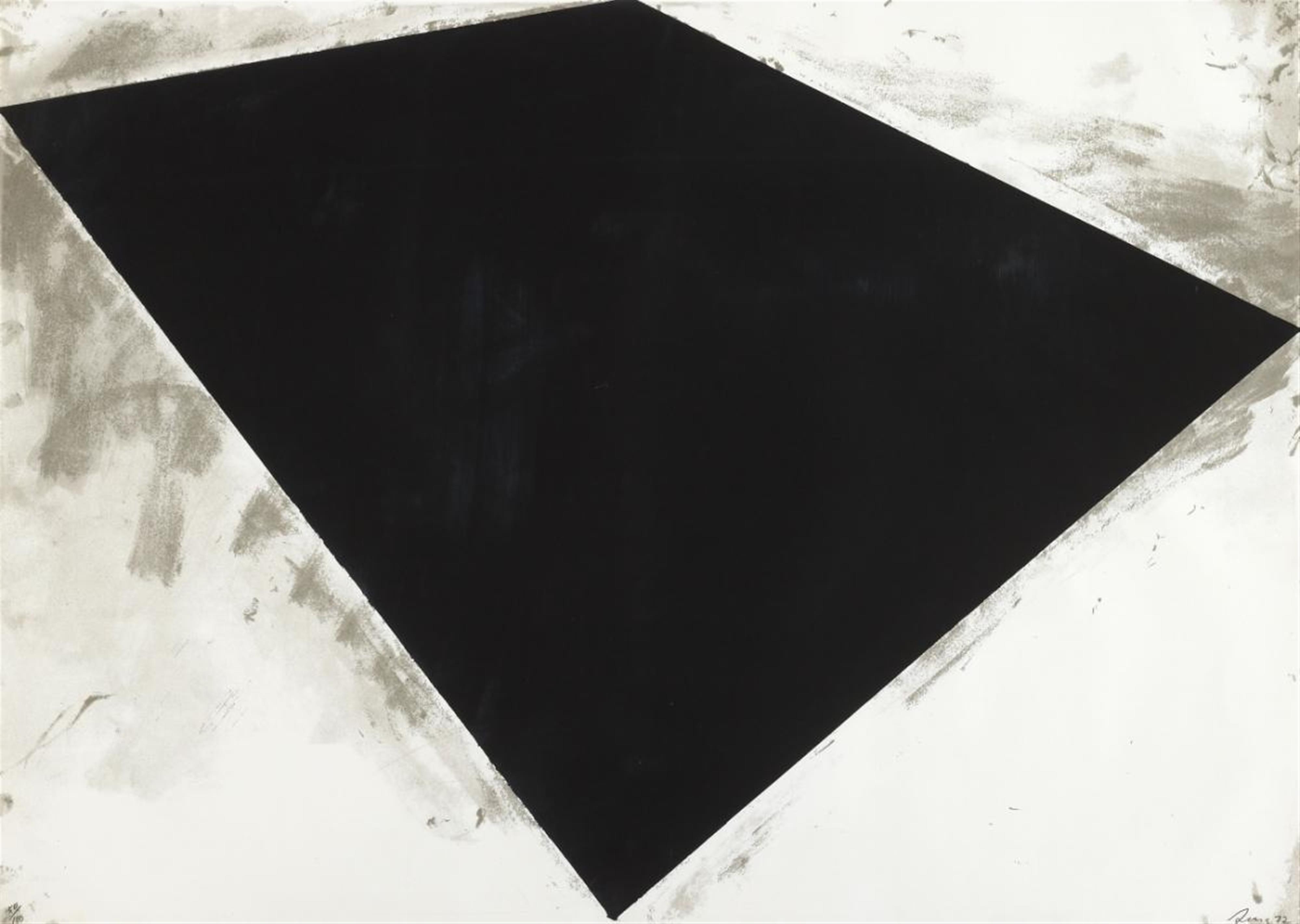 Richard Serra - Ohne Titel (or Philipp Glass poster) - image-1