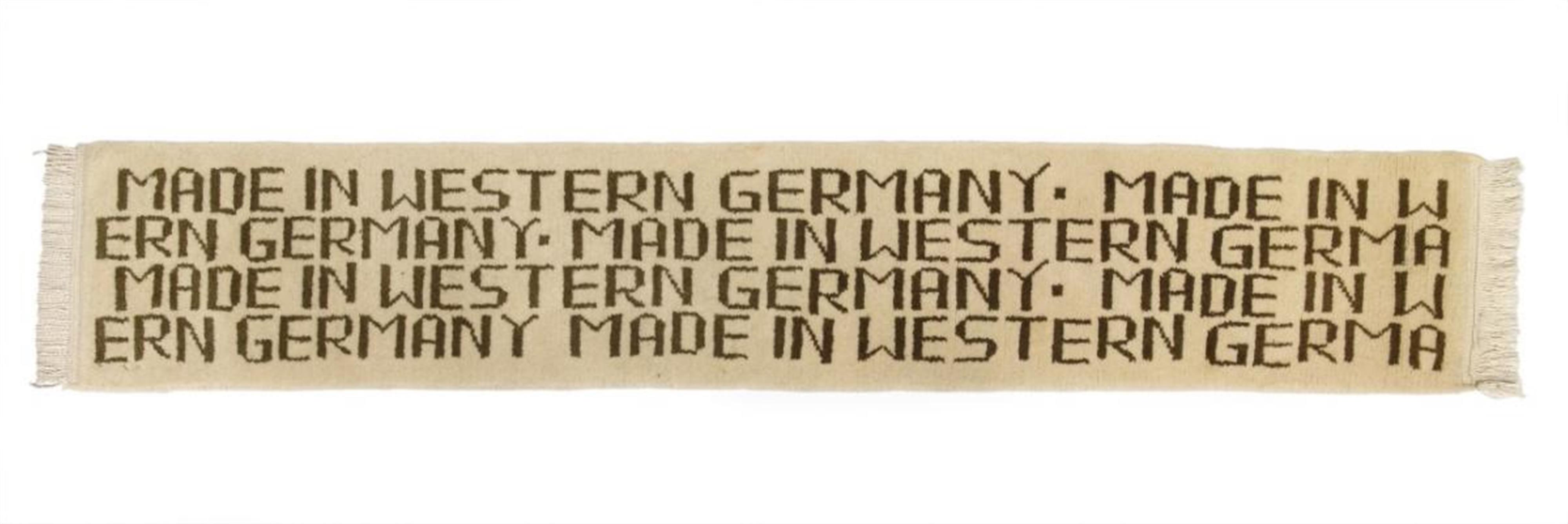 Rosemarie Trockel - Ohne Titel (Made in Western Germany) - image-1