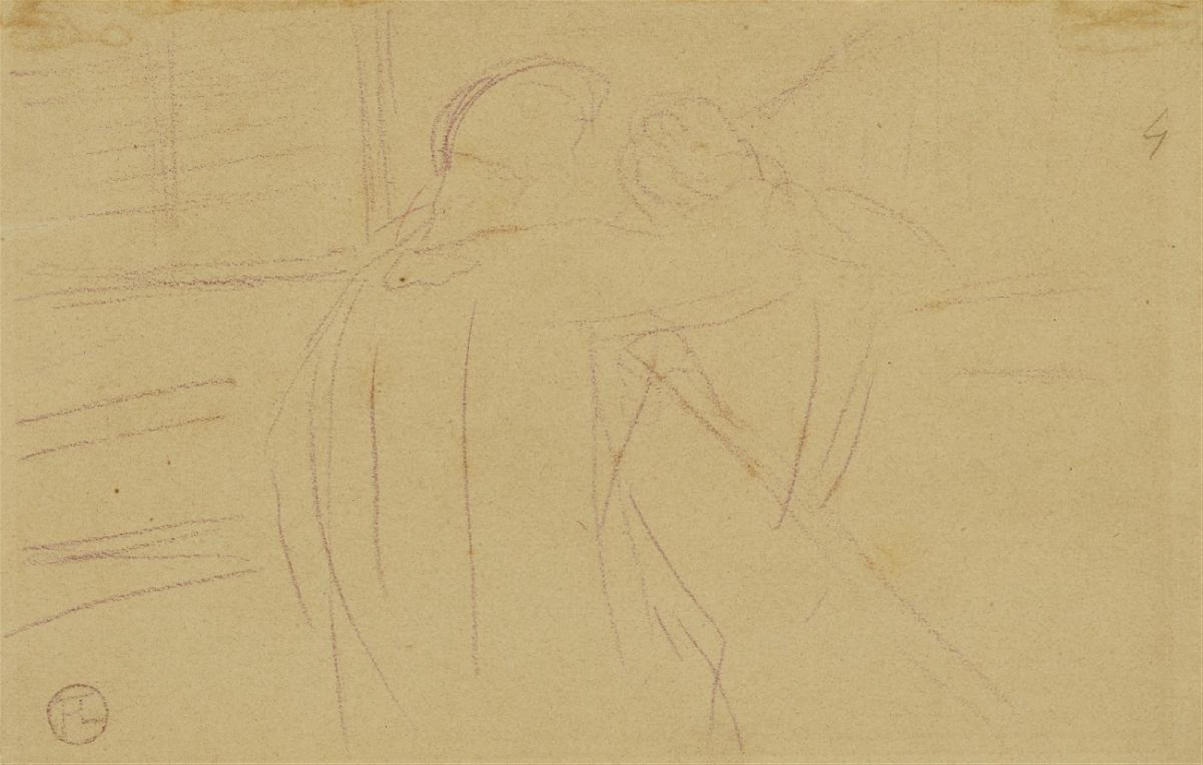 Henri de Toulouse-Lautrec - Scène de Maison close - image-1