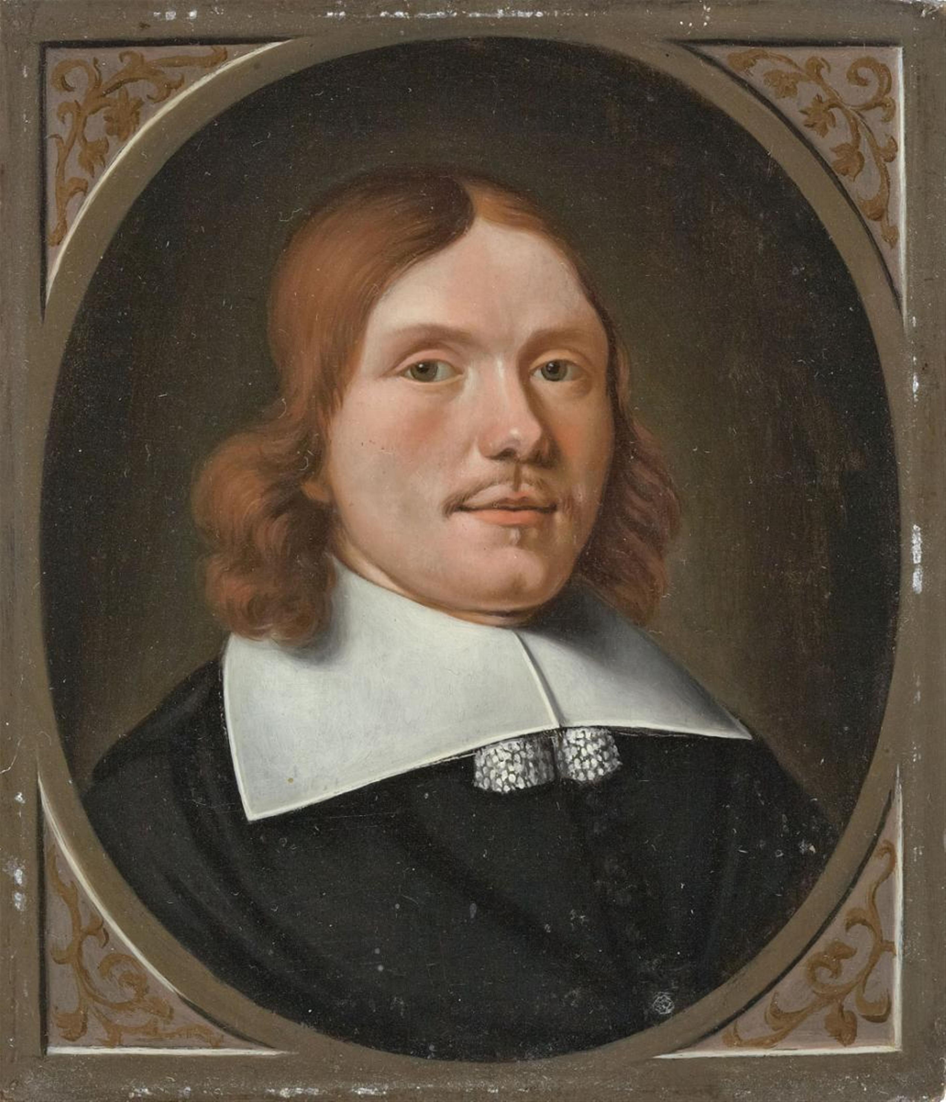 Ludolf de Jongh, attributed to - PORTRAIT OF A MAN WITH WHITE LINEN COLLAR - image-1