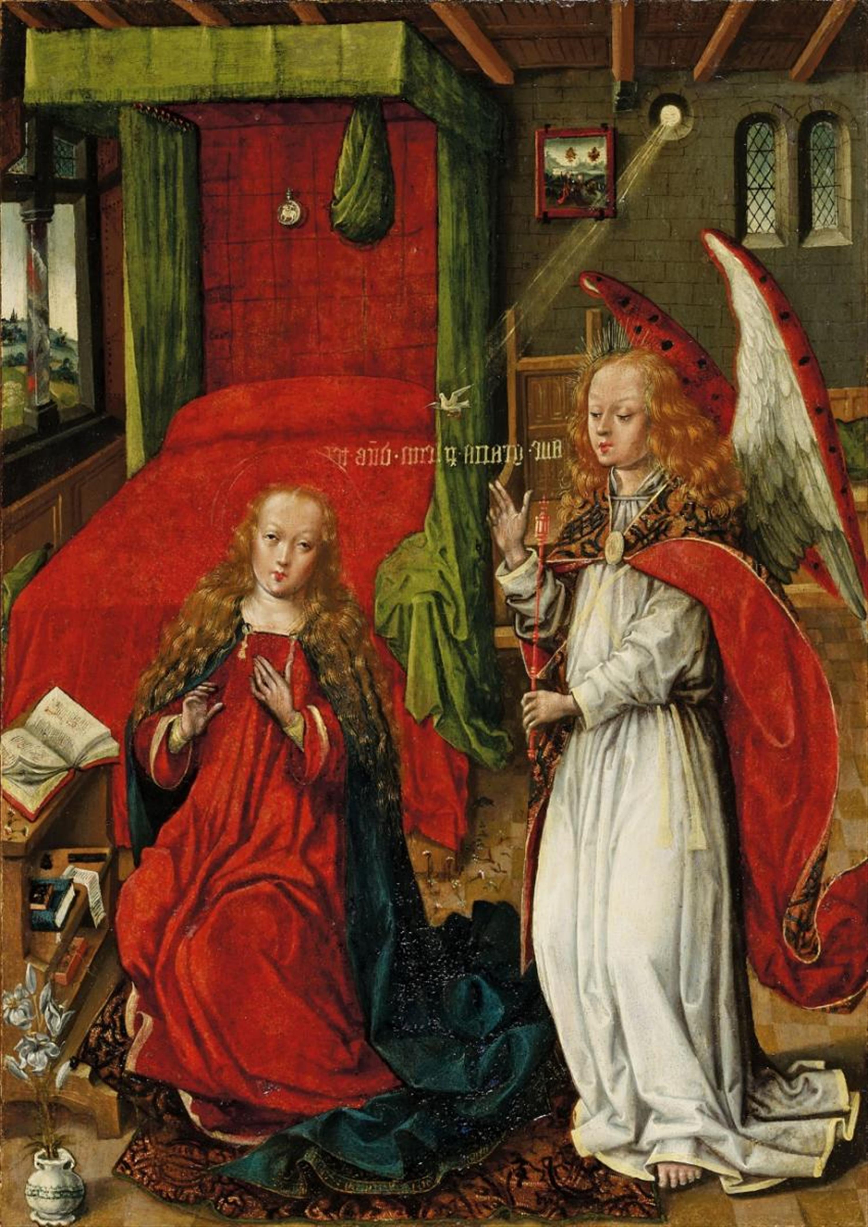 Niederländischer Meister um 1490 - VERKÜNDIGUNG AN MARIA - image-1