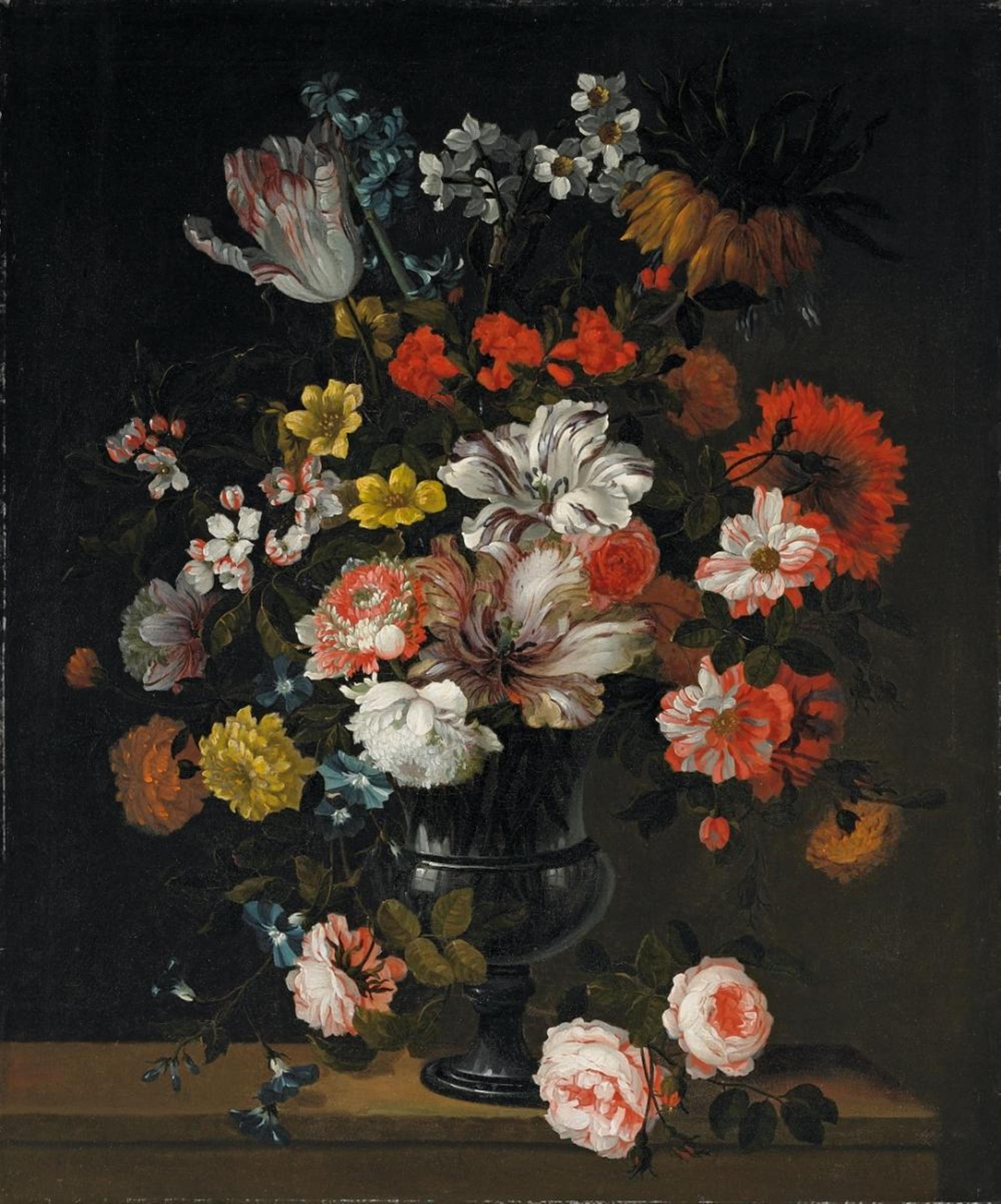 Netherlandish School, 18th century - FLOWER STILL LIFE - image-1