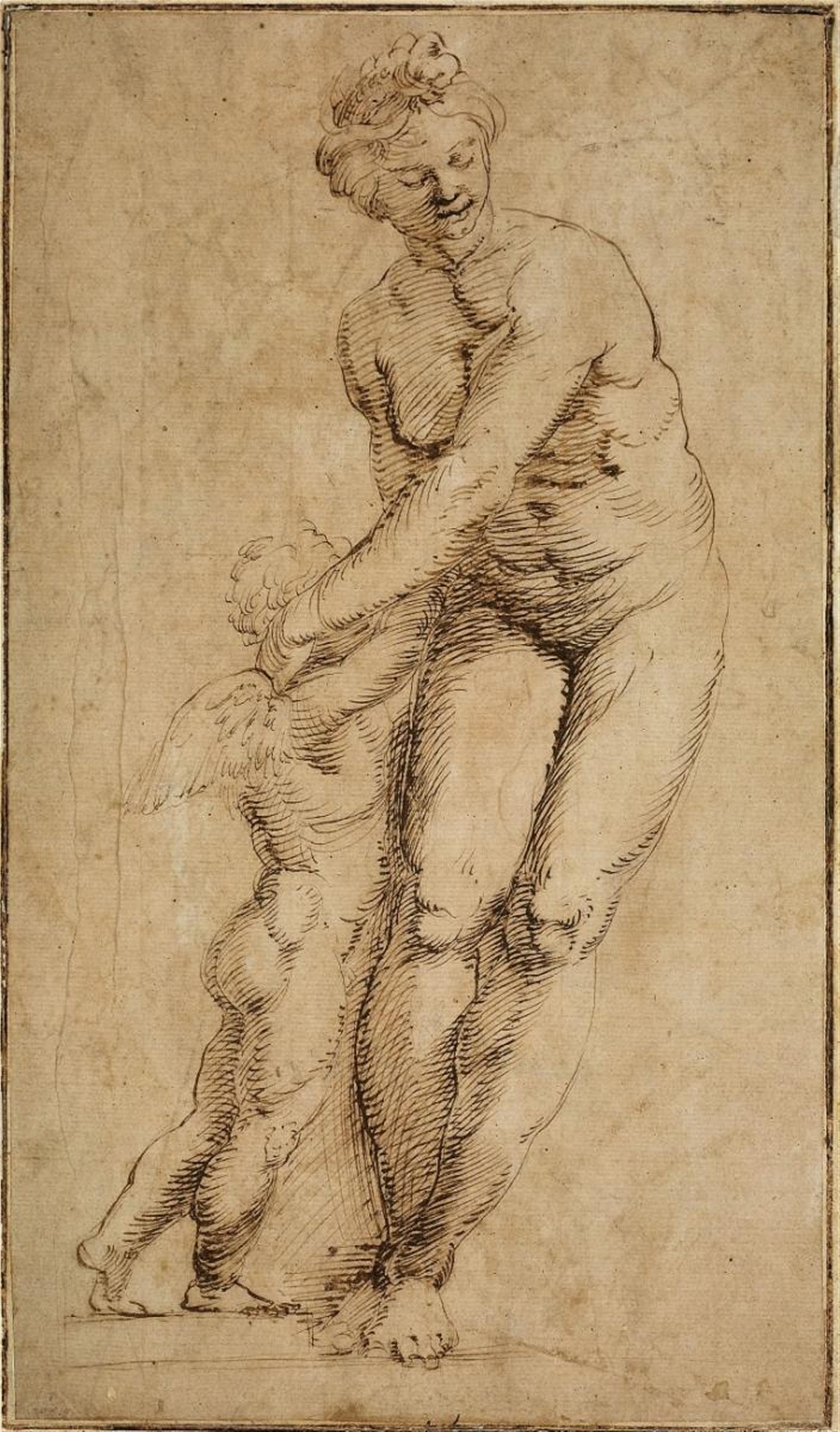 Niederländischer Meister des frühen 17. Jahrhunderts - VENUS MIT AMOR - image-1